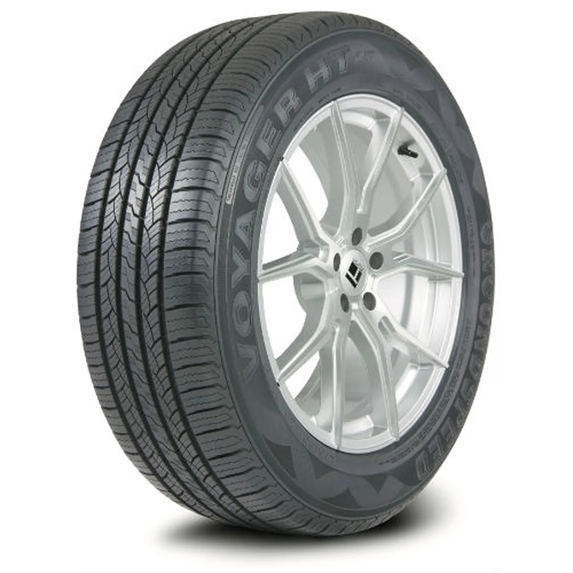 Truck Tire Efficient with Fits Multiple Makes And Models, Sidewall style: Black Sidewall - Model 09B8CC