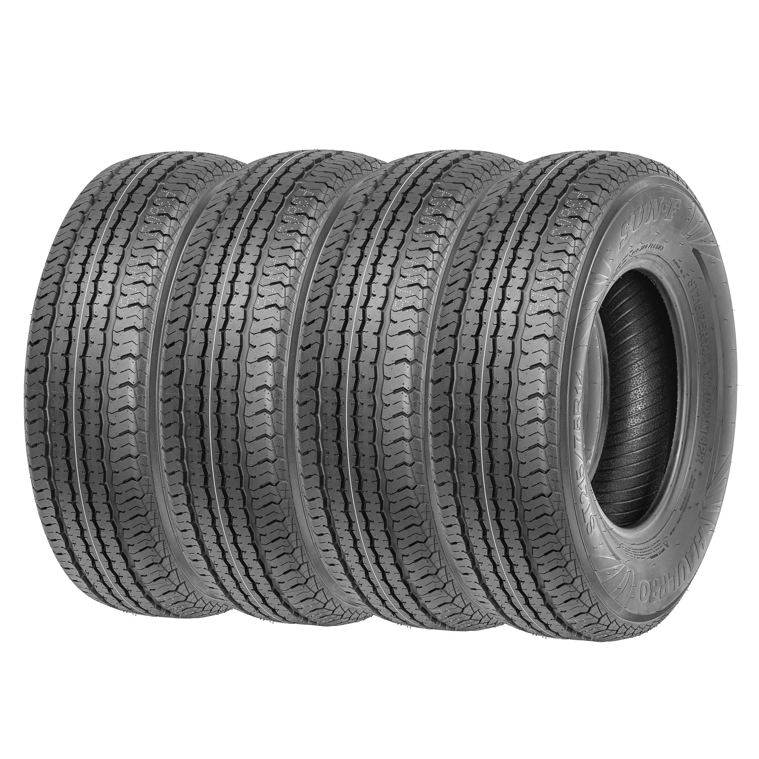 Modern Trailer Tire with Heavy-Duty - 75R14 - Standard Series Model F44ECF