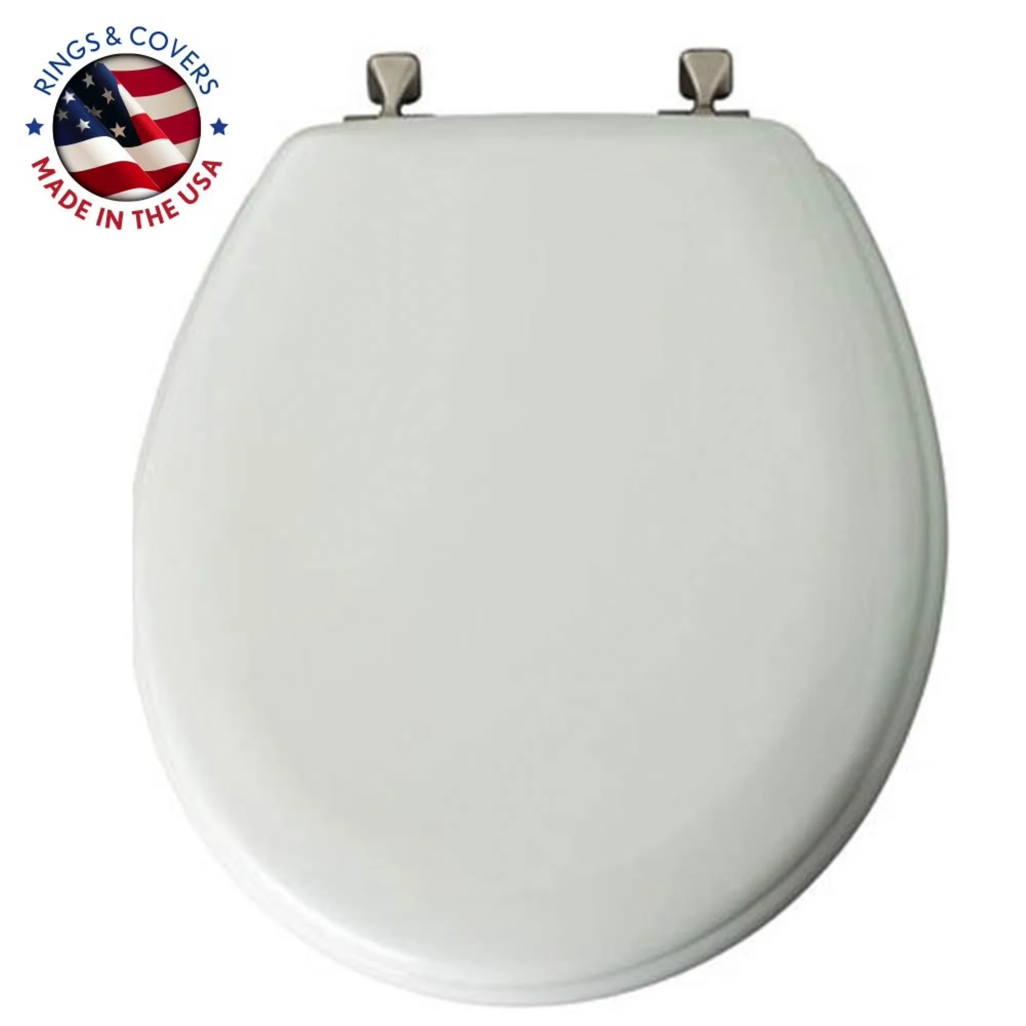 Innovative Toilet Seats And Lid with Universal, Round White Molded Wood Seat, Department - PLUMBING/HEATING - White Molded Wood Model 0123FD