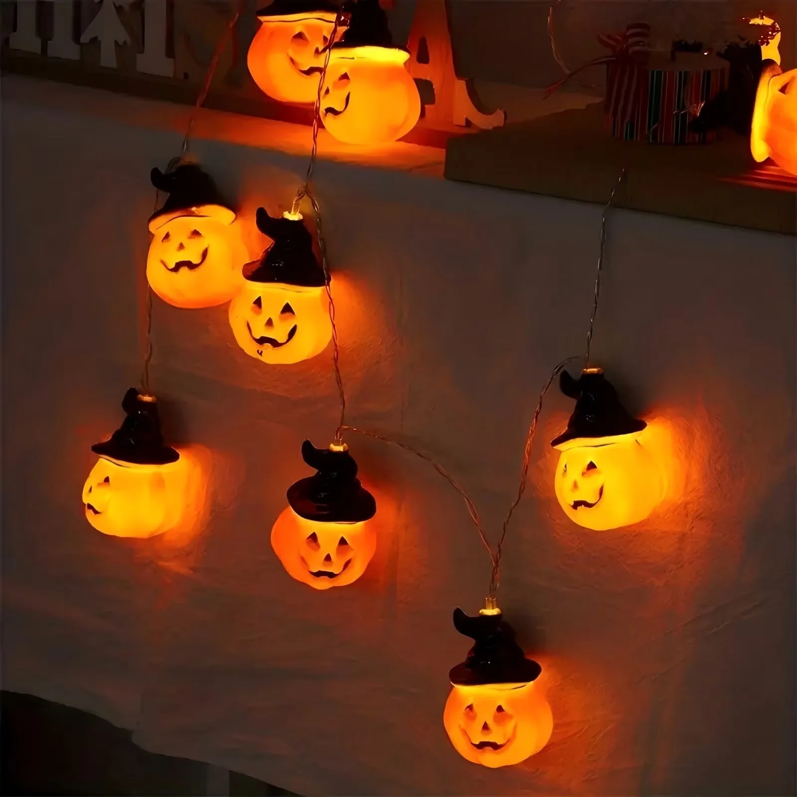 Modern Led Lighting with LED, Battery, Shatterproof - Yellow for Home, Party Model 2AD55A