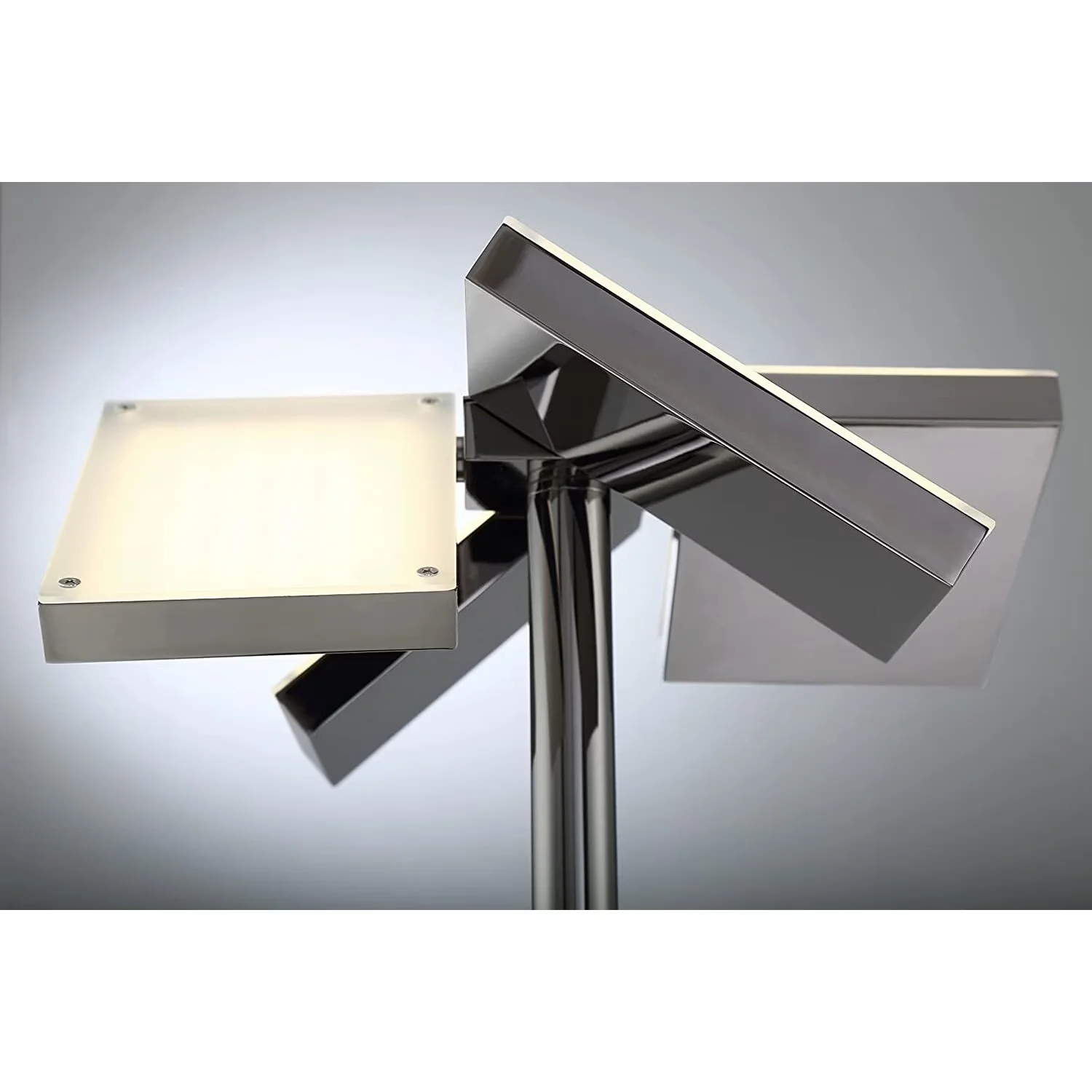 Classic Floor Lamp with LED, Dimmable, Lampard - Metal Black - Long-Lasting Performance Model B6F3F8