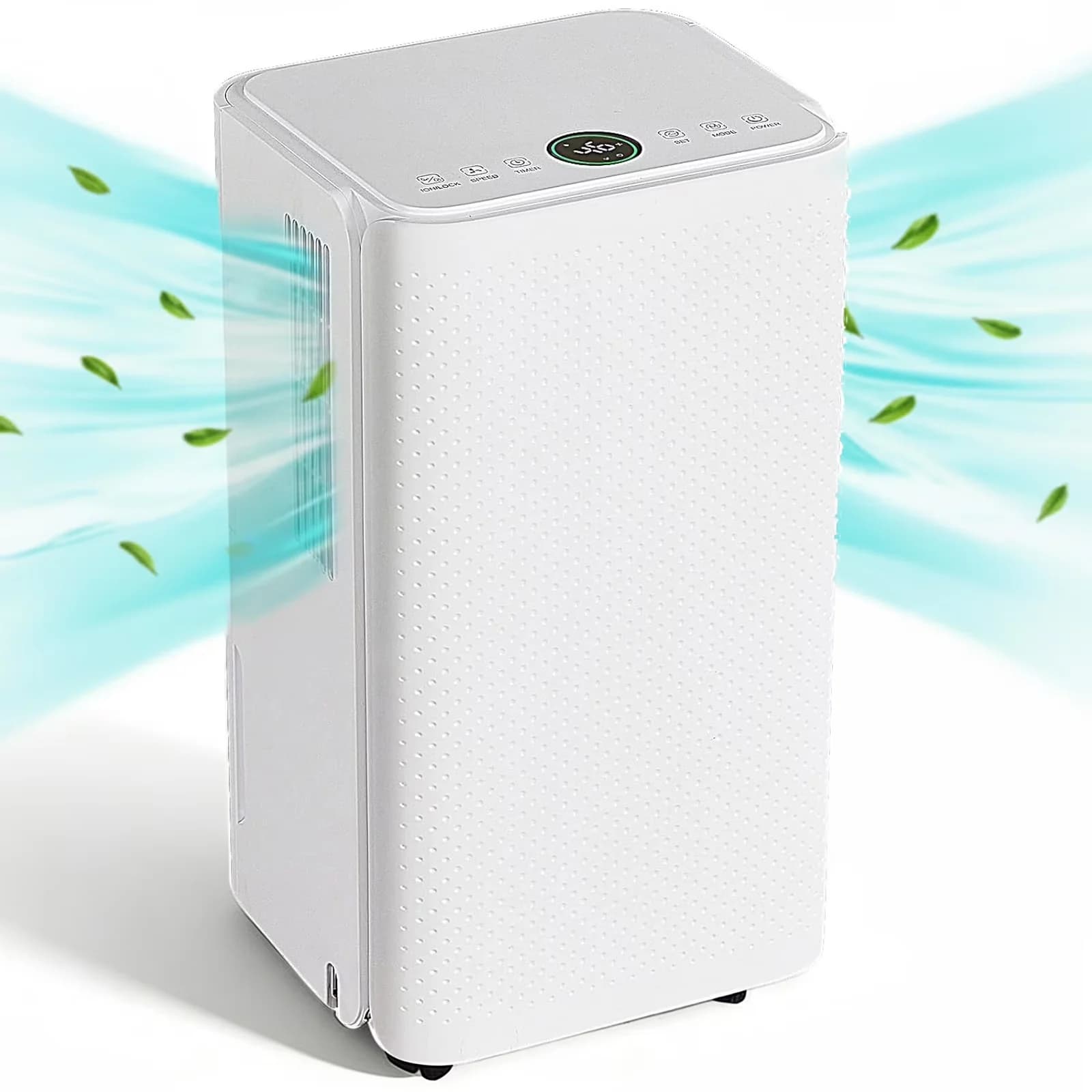 Versatile Dehumidifier with Energy Efficient, Adjustable Humidistat - White Model 55FDF0