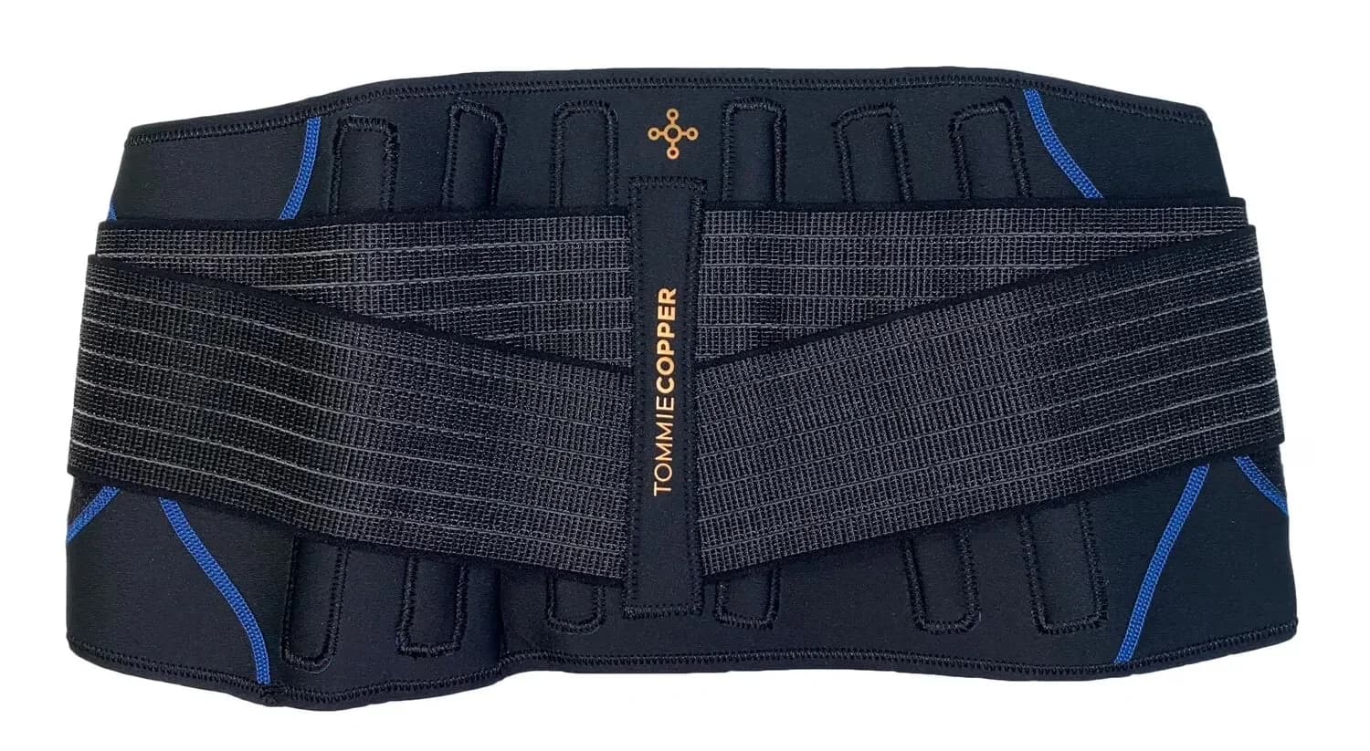 Versatile Protective Equipment with Back Brace and Posture Corrector - Nylon Black Model 704FDC