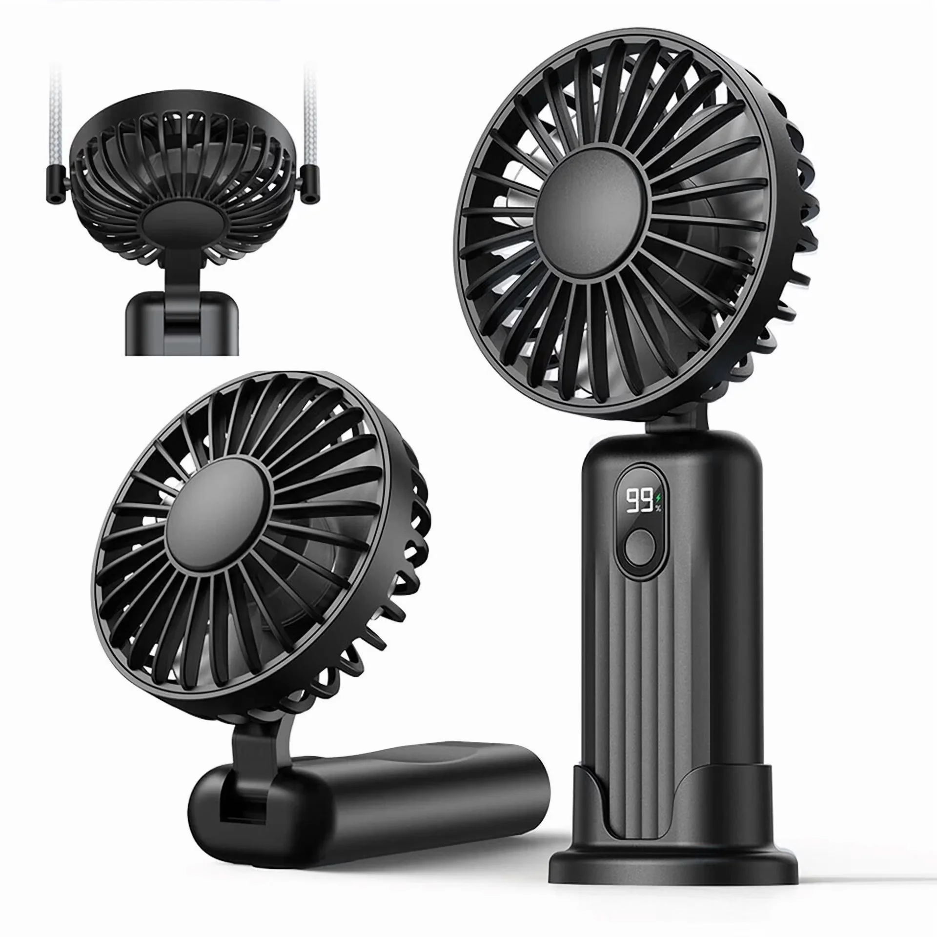 Fans In Cooling Innovative with Battery, Useful for both indoor and outdoor use. - Model B3F02C