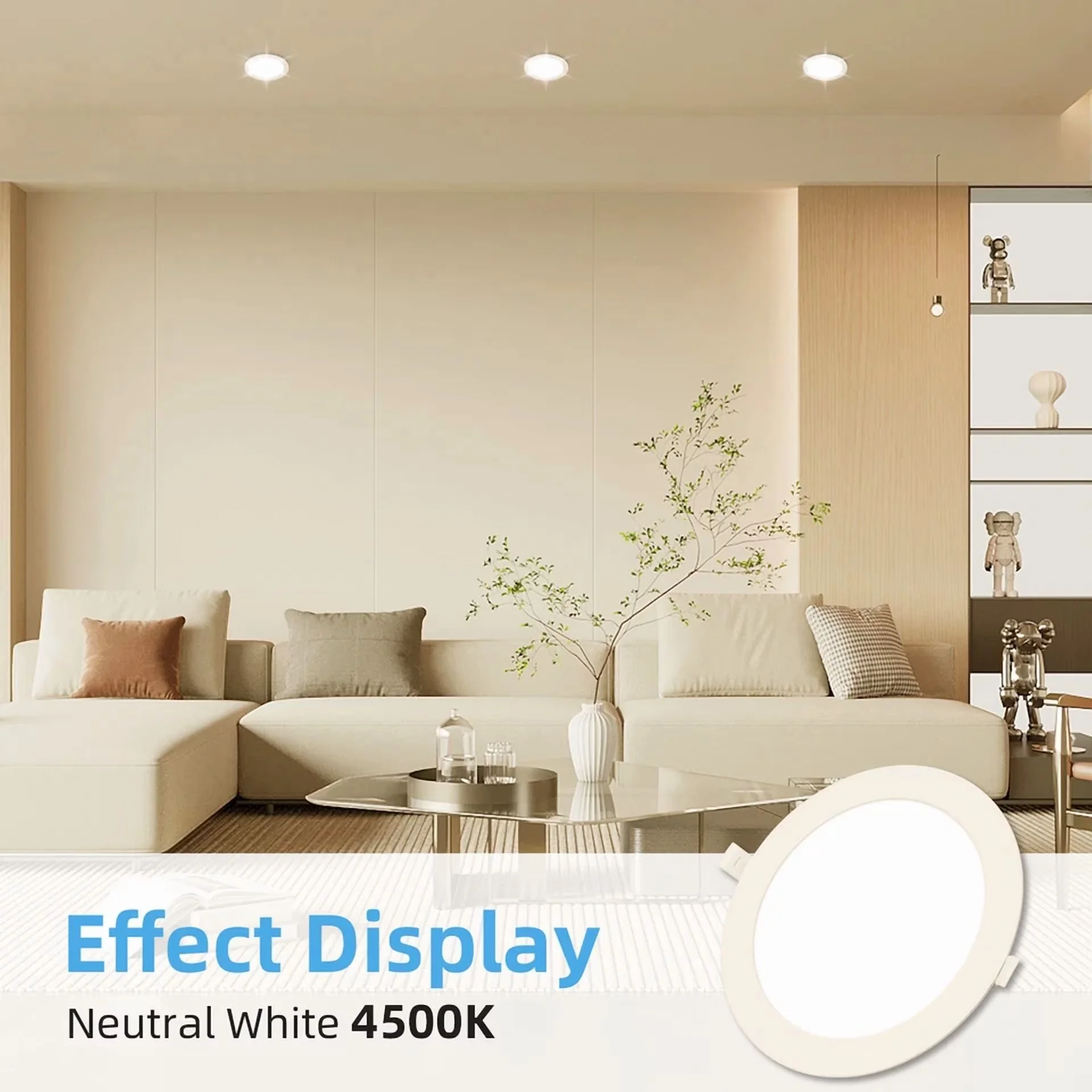 Modern Ceiling Lights Fixture with LED, 9W, Easy to use and practical for everyone. - Model FA2E25