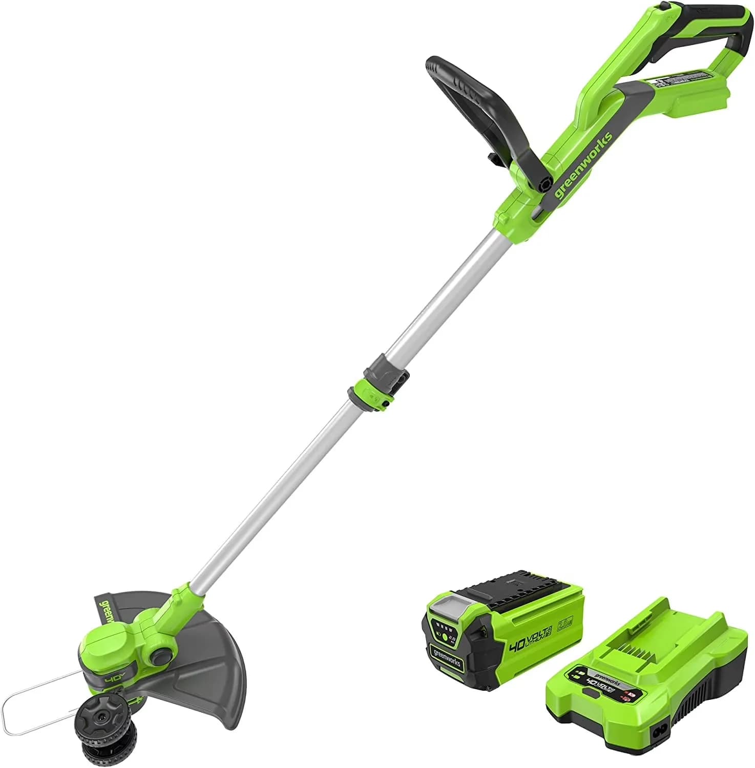 String Trimmer Versatile with Battery, 40V, 40V 13-Inch Cordless / Edger (Gen 2) - Green Model 22A9A7