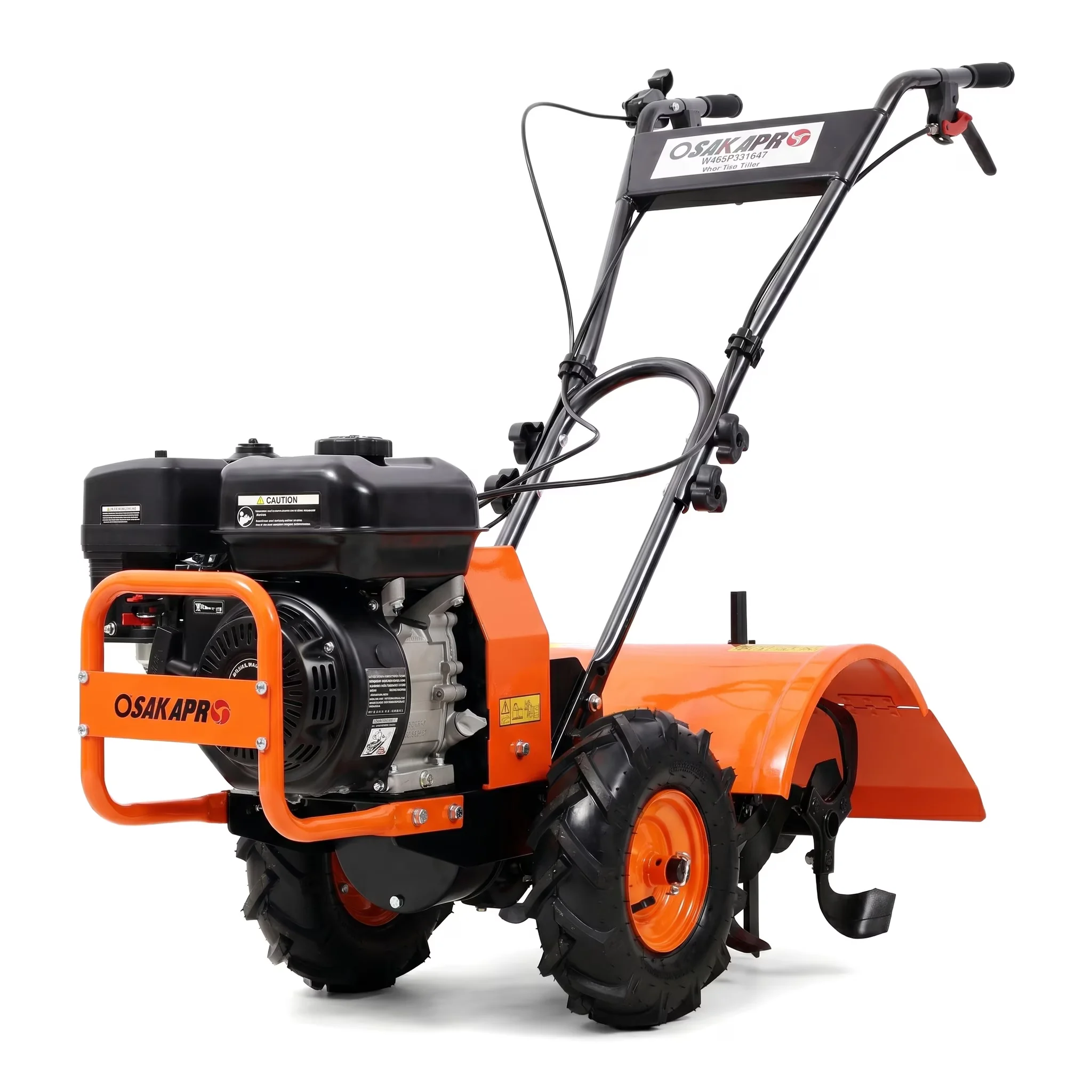 Trillers Cultivator Classic with 7HP Gas Engine 212CC, Rear Tine Tiller, Garden Soil Prep - Model BD3F06