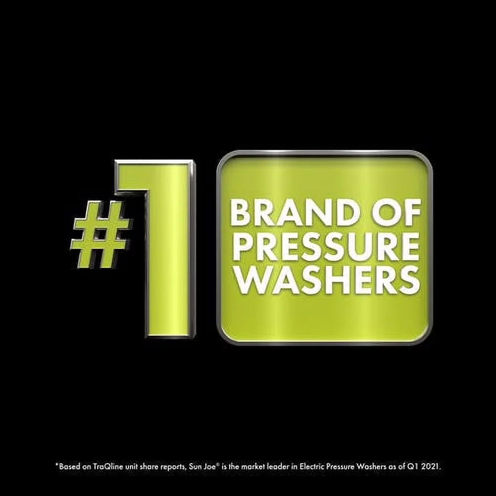 Reliable Pressure Washer with Quick Connect Tips, 1.1 GPM rated flow under typical load, 14.9-Amp - Model 524BDB