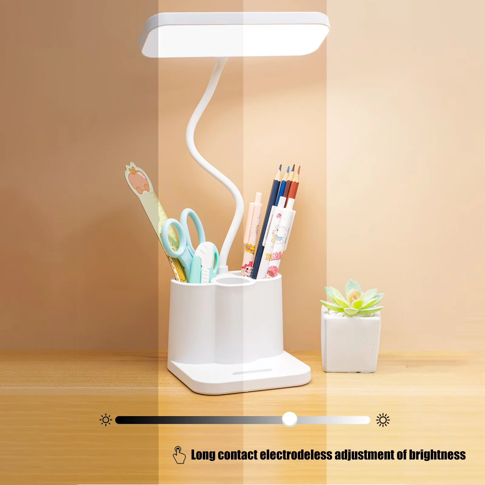 Quality Desk Lamp with LED, Contemporary - Plastic Multicolor JLFNYA - Modern Design Model CB755D