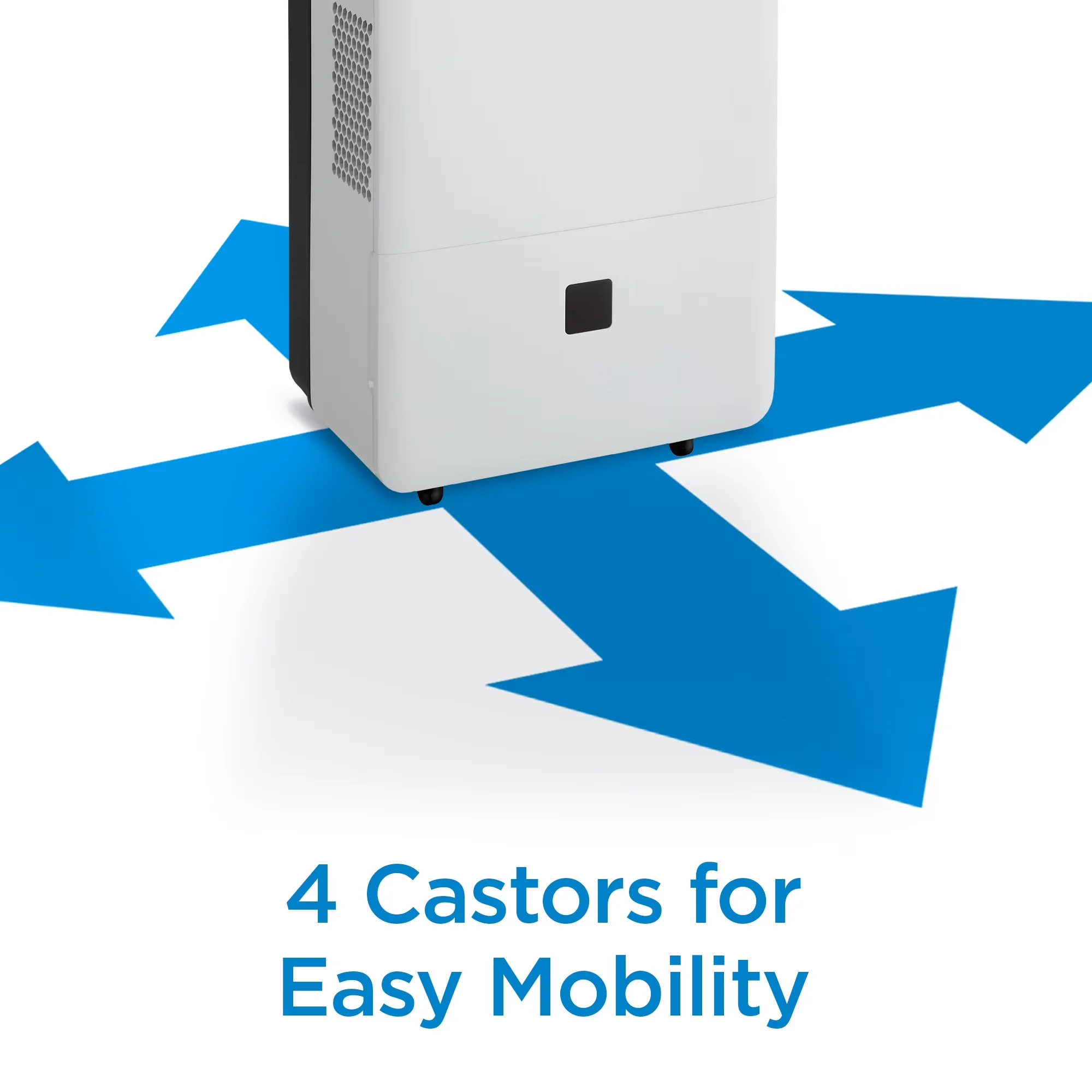 Essential Dehumidifier with Variable Speed, 22 Pint in White, 24-hour programmable timer - White Model 5E4899