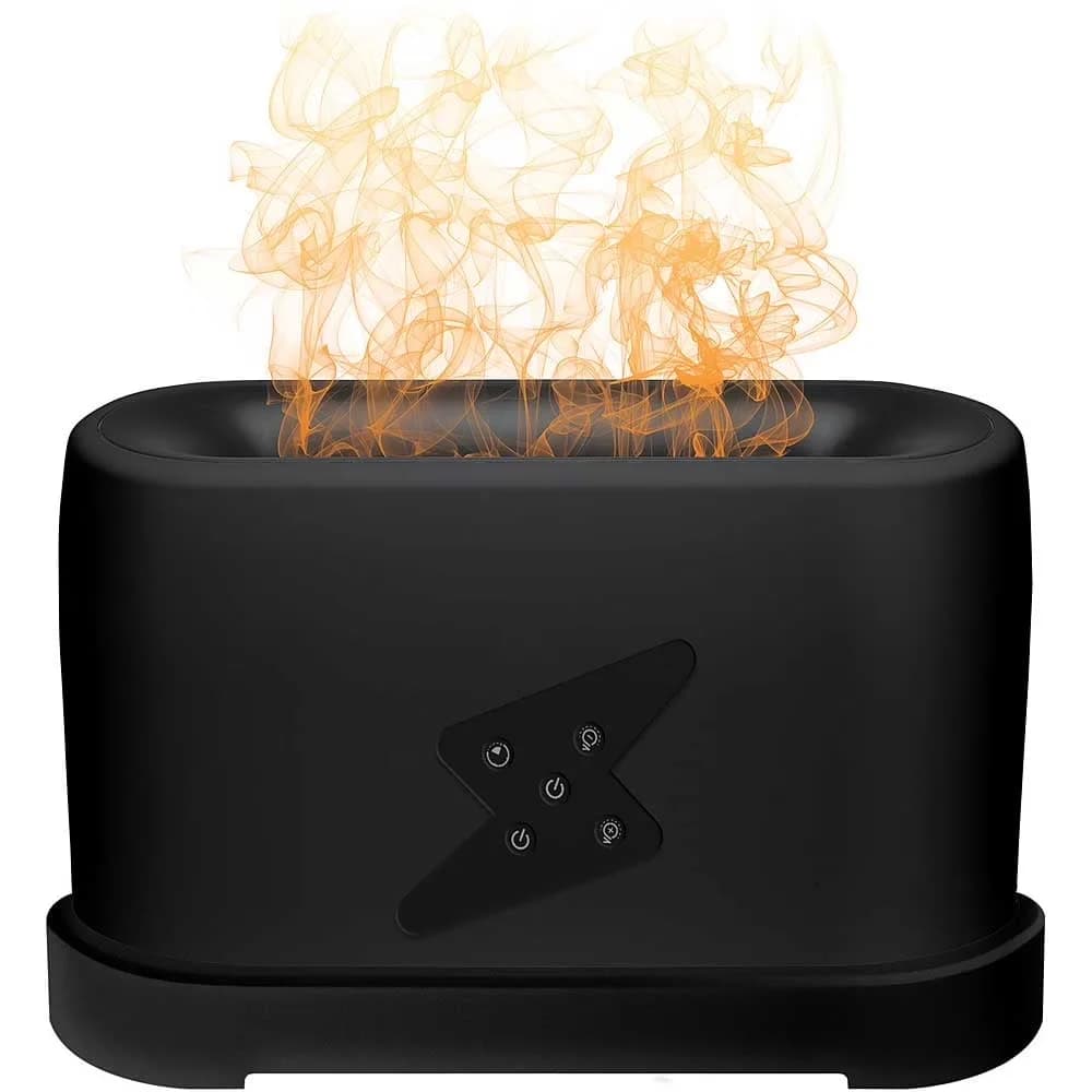 Efficient Humidifier with Purifies Air, Automatic Shut-Off, Cough & Allergy Relief (Black) - Black Model B589C0