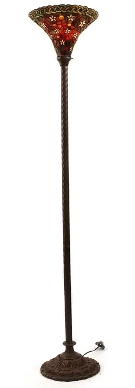 Floor Lamp Modern with Incandescent, Novelty Lamps, Adjustable Head - Metal Bronze Model B27EBA