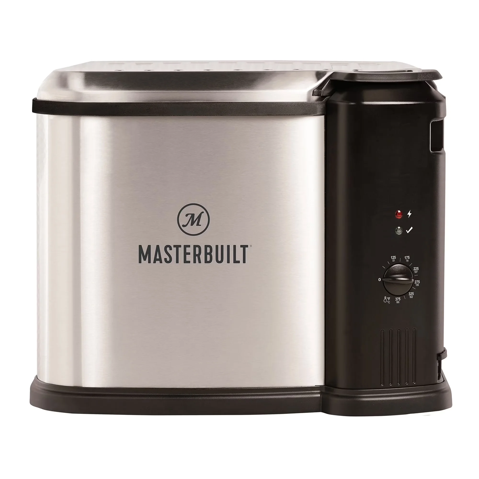 Outdoor Fryer Innovative with Dishwasher Safe Parts, Boiler, 10 Liter XL Electric - Silver Model 2858CF