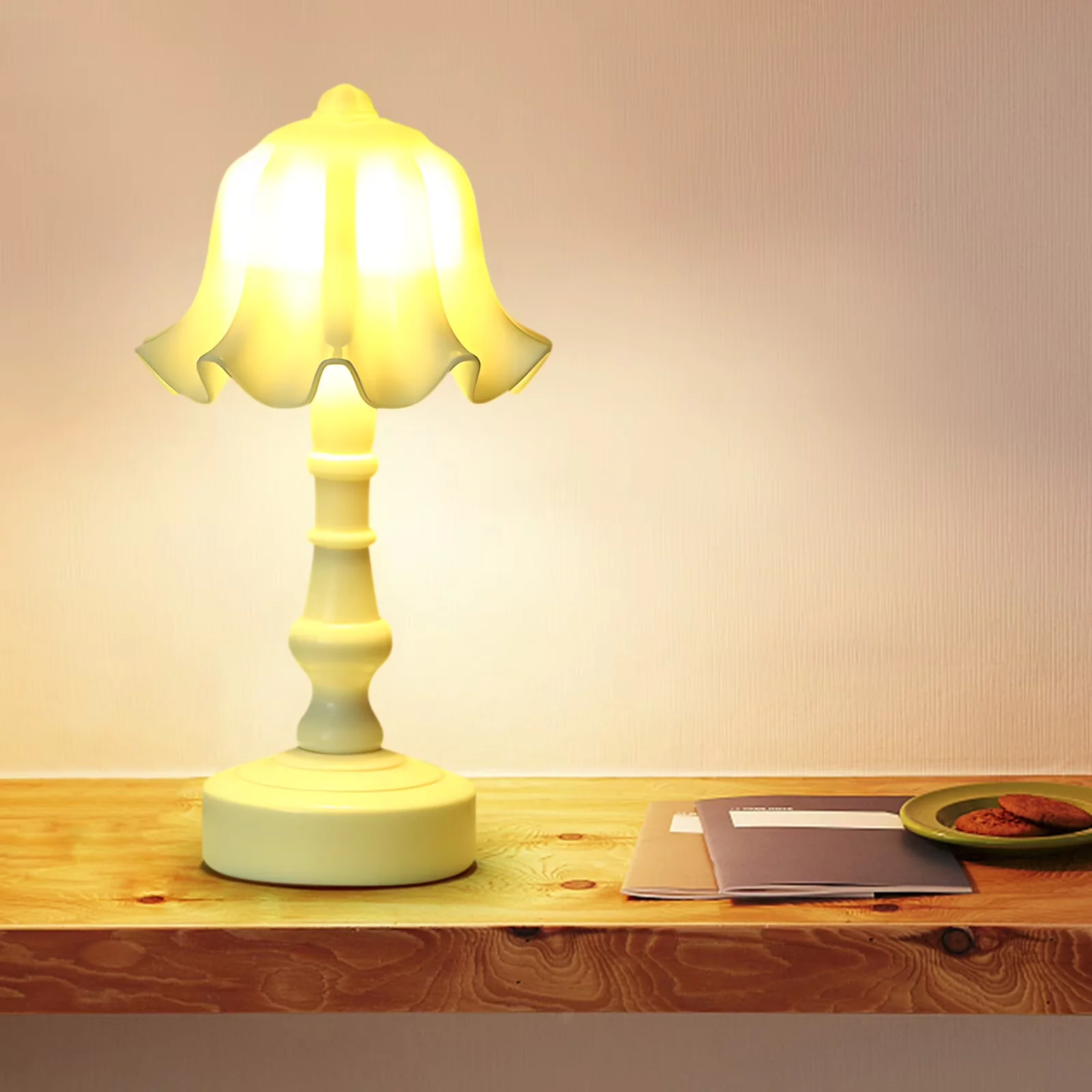 Innovative Desk Lamp with LED, Battery, Standard Lamps - Plastic Multicolor for Living Room, Bedroom Model 0D2574