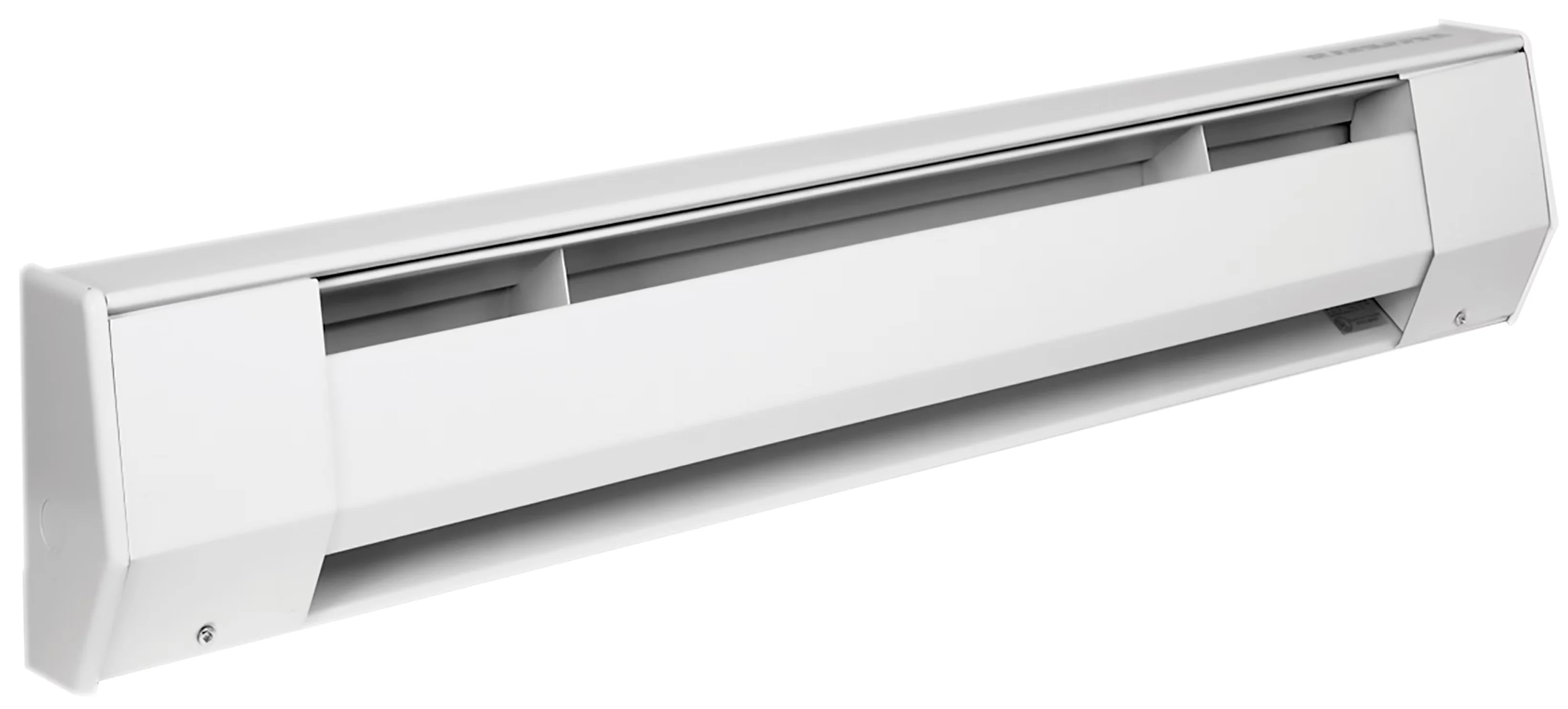 Stylish Portable And Electric Space Heater with 750W, 120V, 3' Baseboard - White Model 17F354