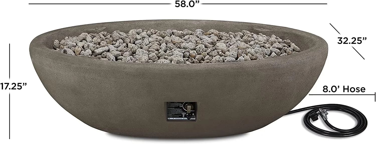 Reliable Outdoor Heating with Electronic Ignition, Style - Modern - Metal Blue Model 32286A