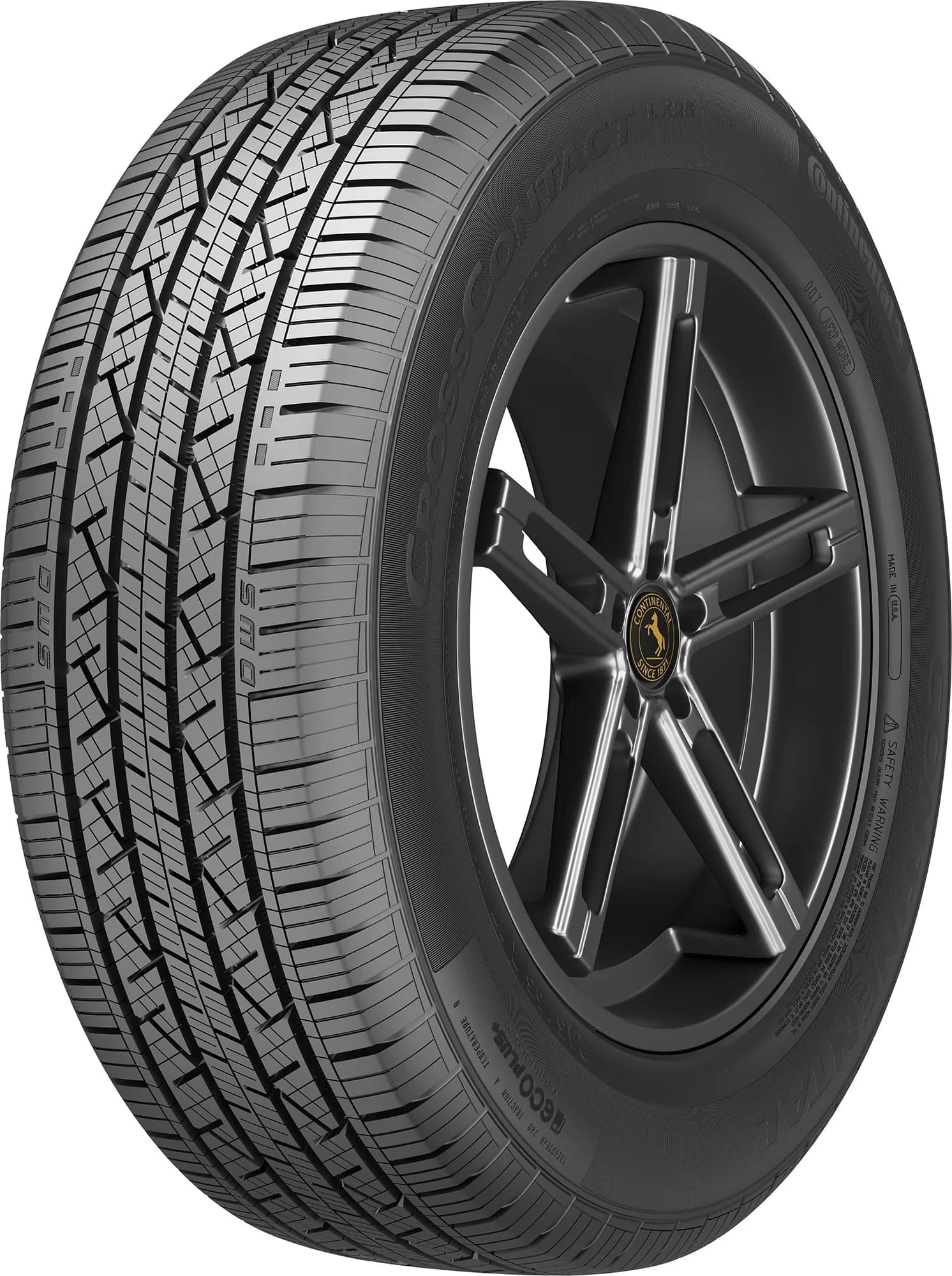 Premium Suv Tire with Model: Cross Contact LX25, Size: 235/65R18, Rim Protector - Model 499E0A