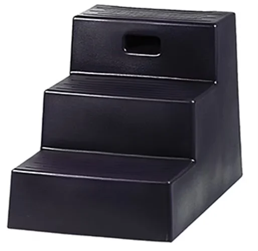 Ladders And Step Stool Sleek with Anti-Slip, Stackable - Multicolor Plastic Model E0409B
