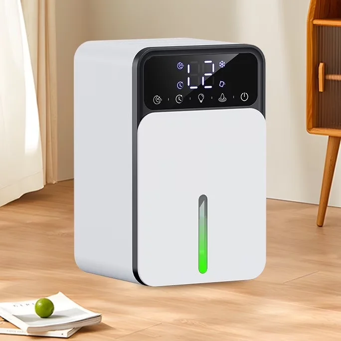 Classic Dehumidifier with Automatic Shut-Off, 7-Color Lights, Portable 1500ml - Color-White Model E390D0