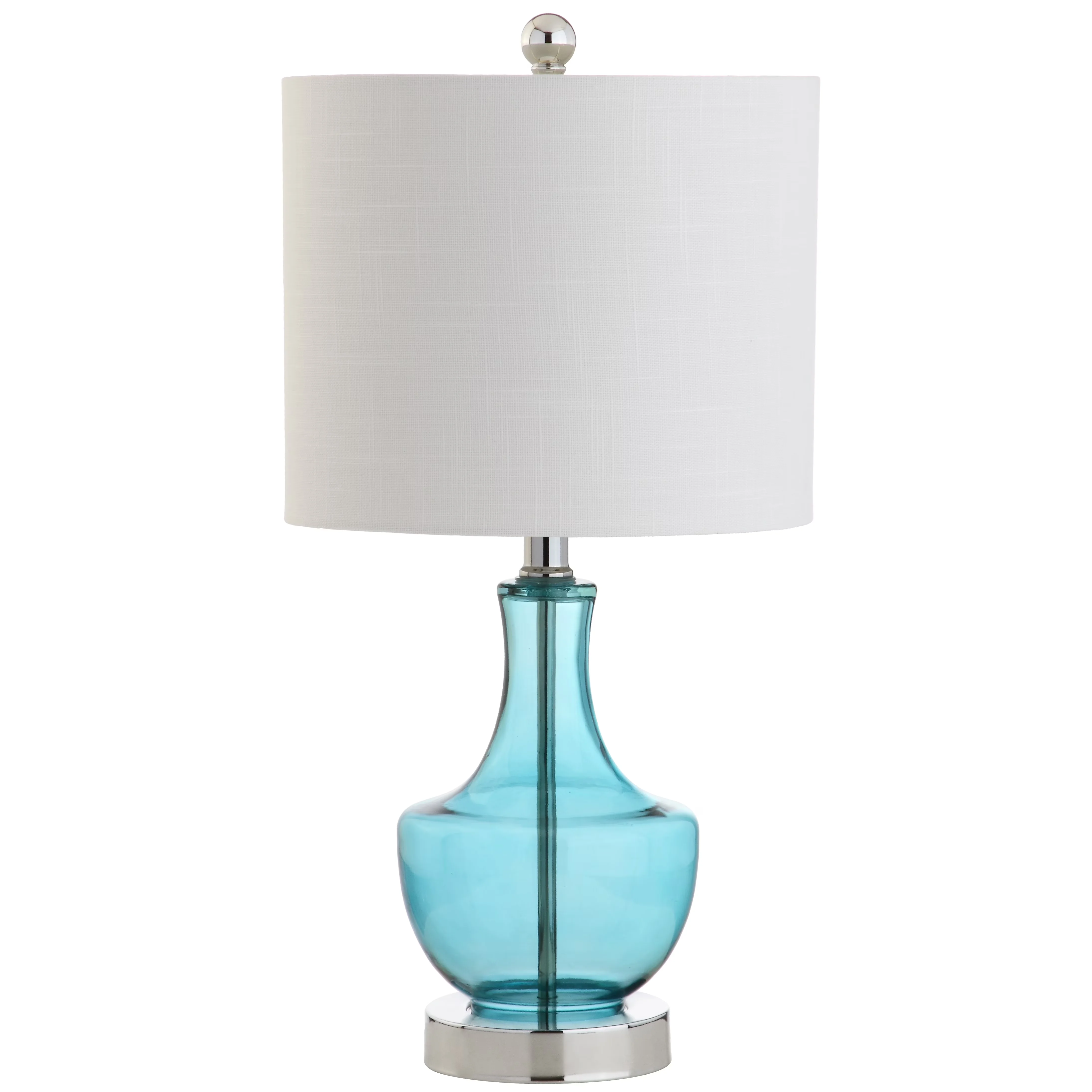 Sleek Table Lamp with LED, Energy Efficient, Coastal - Blue Iron JYL1029C Model 5A4E34