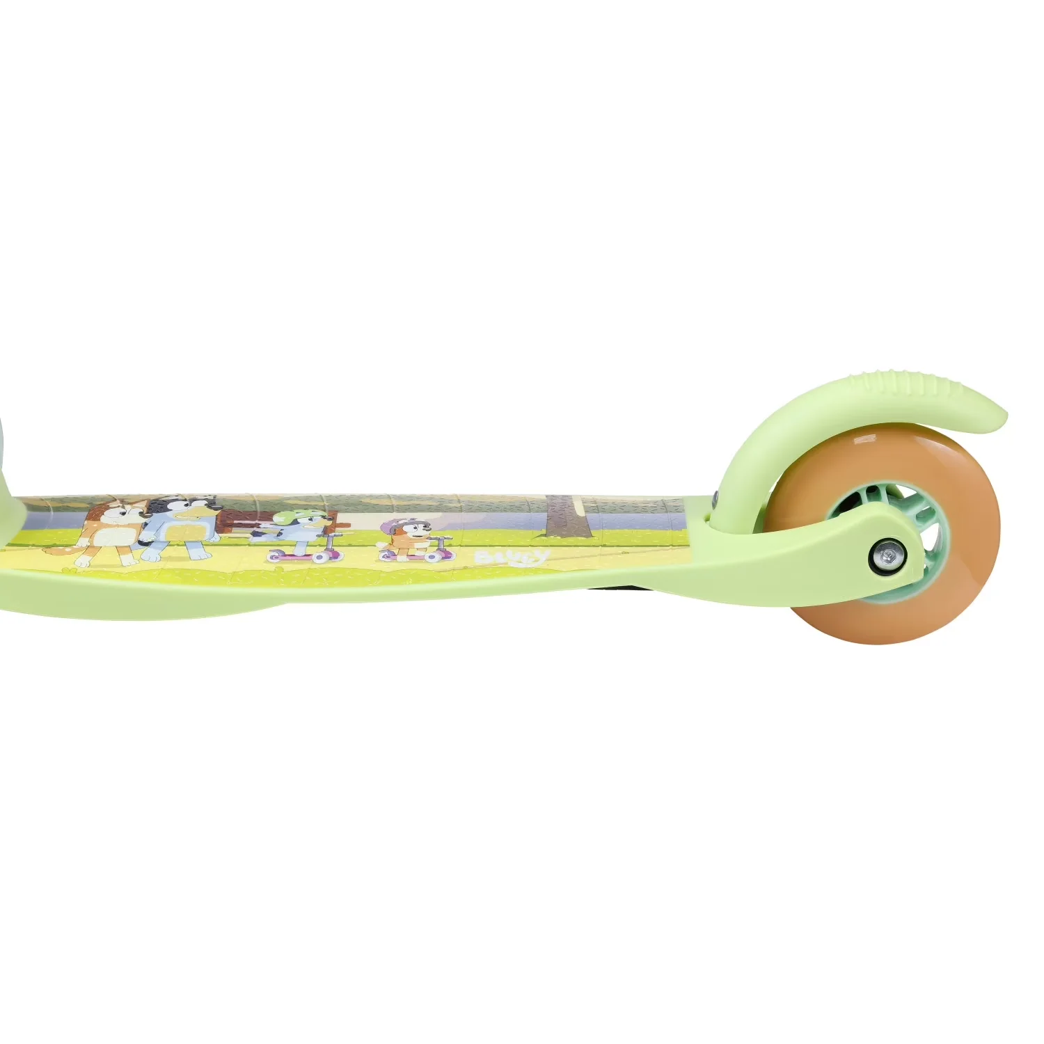 Compact Scooter with Lightweight, Compact, Bingo Ride-N-Glide Buddies 3D Toddler - Plastic Green Model 62FE64