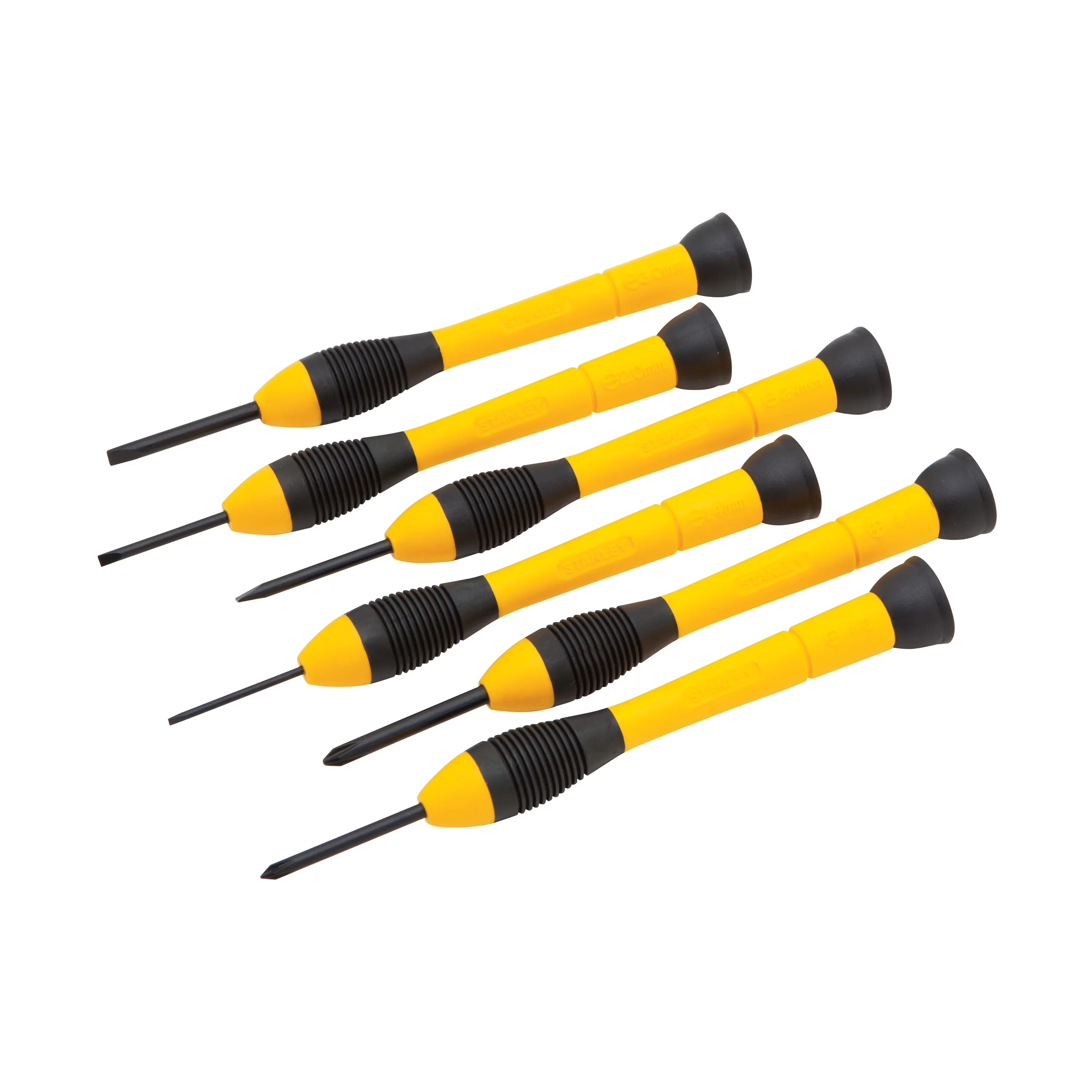 Versatile Hand Tool Set with Precision, 0-Point Phillips - Black, Yellow Plastic Model AF39CF