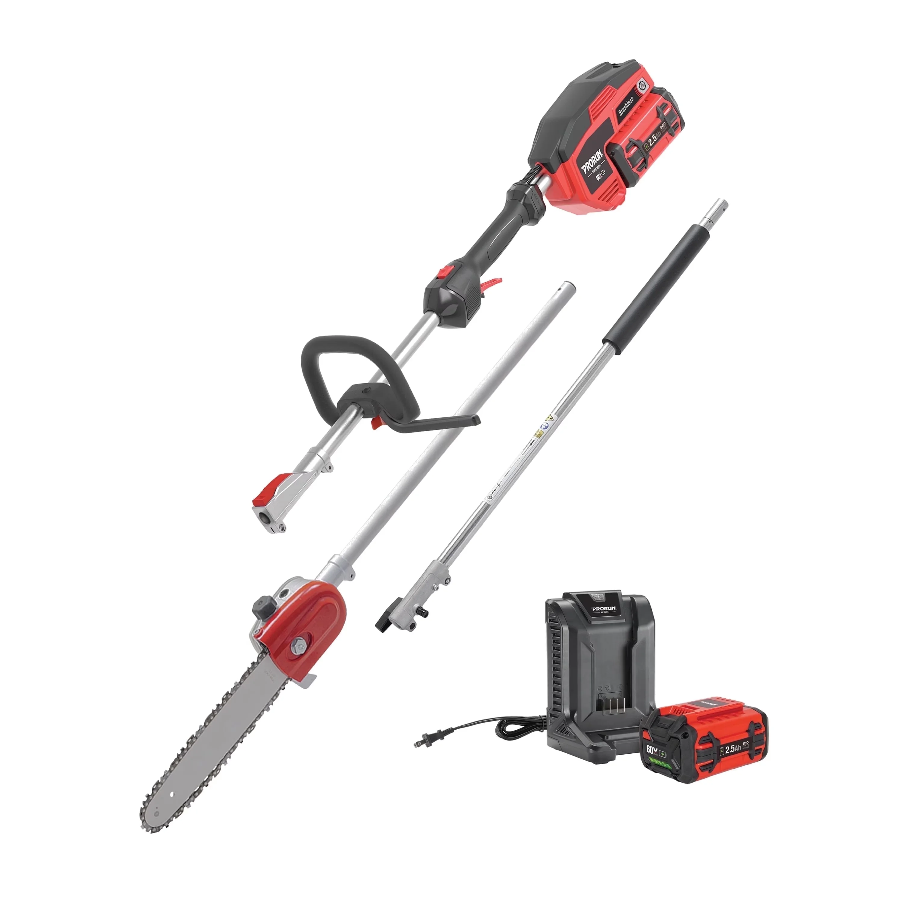 Premium Pole Saw with Battery, 60V, 60V Extendable - Satisfaction Guaranteed Model FBD74C