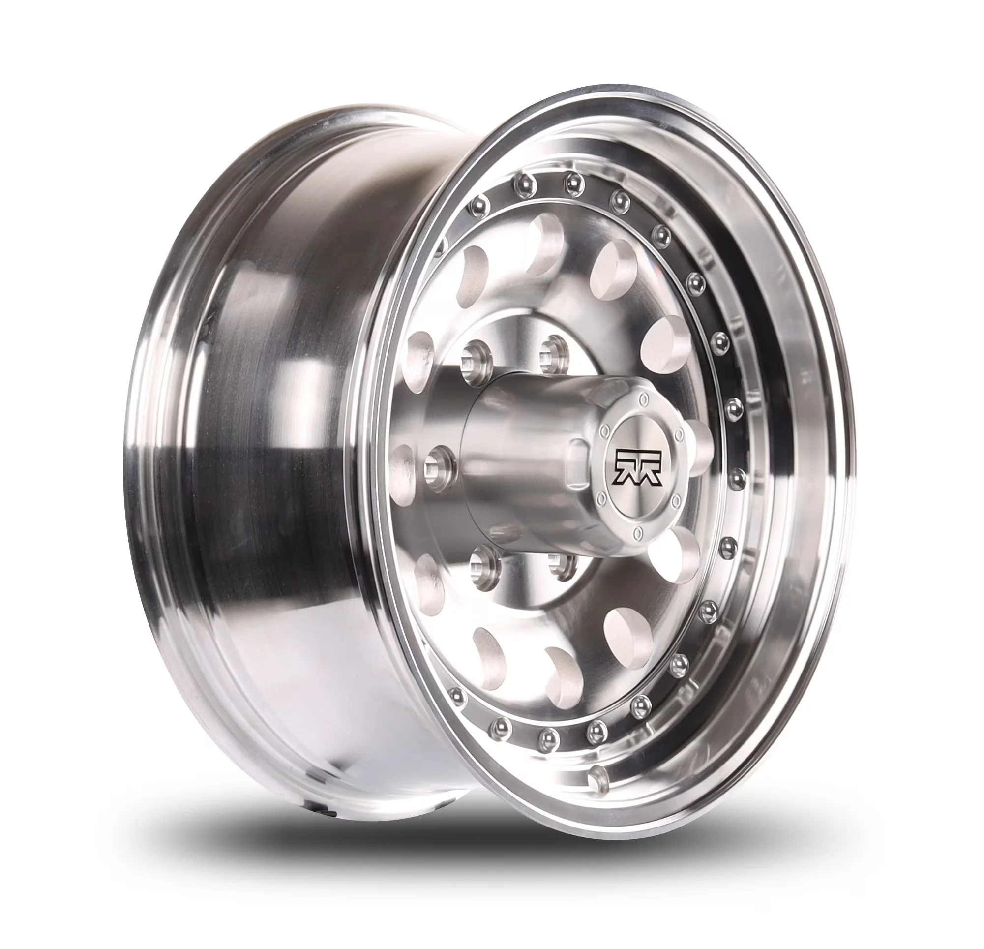 Wheels And Rim Modern with Wheel Center Cap Included, Machined Finish, Hub Bore 130.8 mm - Machined Aluminum Model 4C4FAD