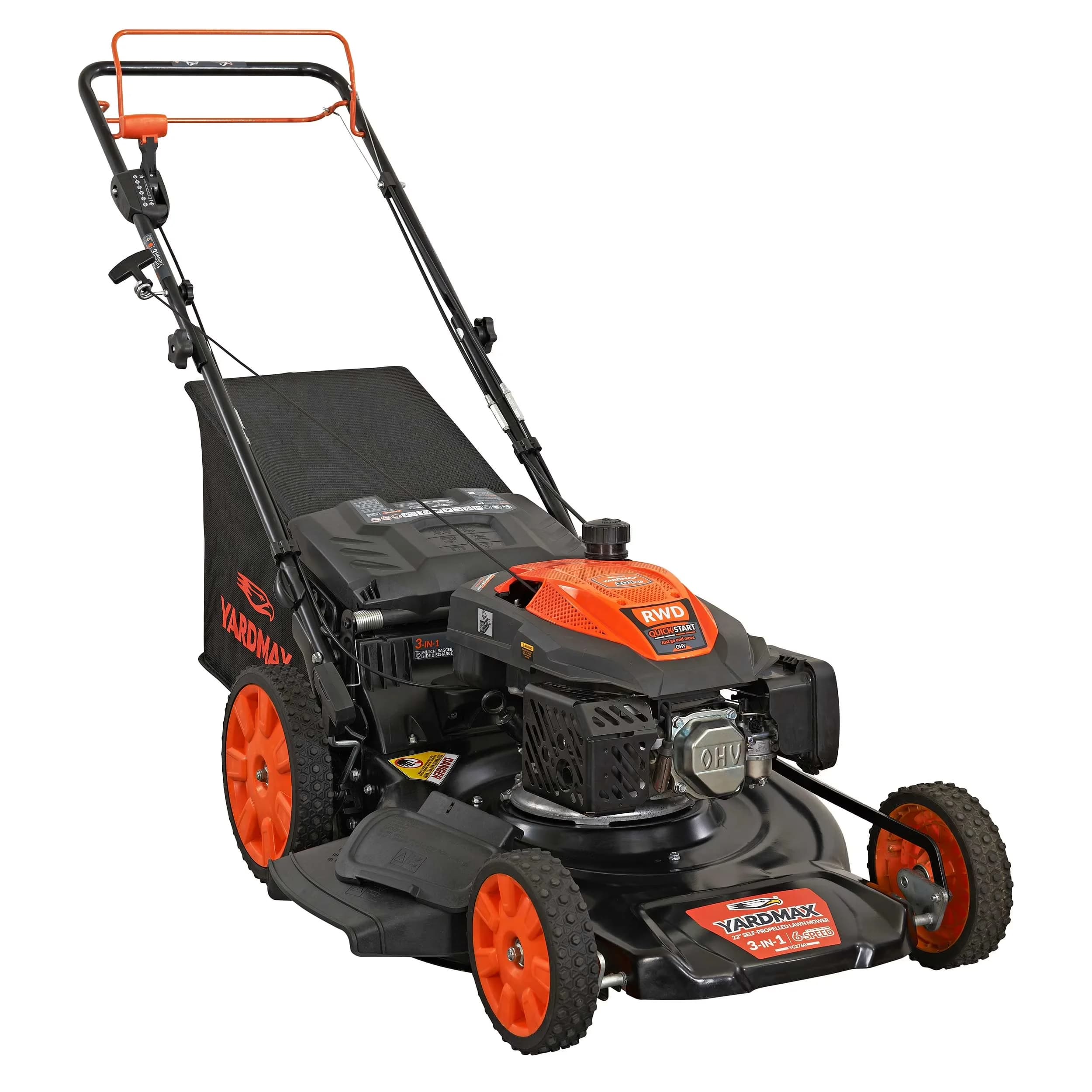 Classic Push Mower with Deck Cleanout - 22 in for Everyday Use Model 8B86DF