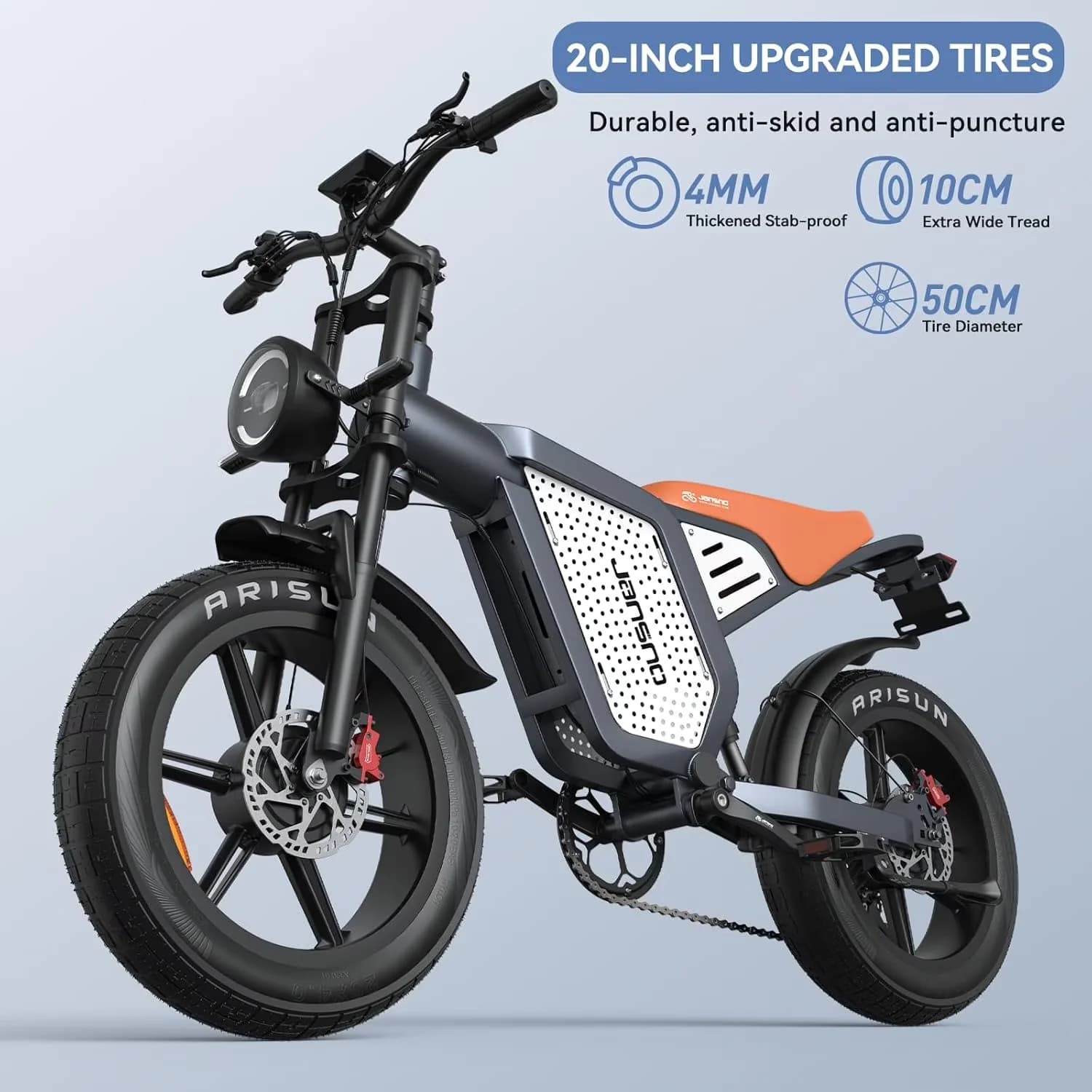Electric Bike Professional with Battery, 1500W, 48V - X60 - Professional Series Model 6C7628