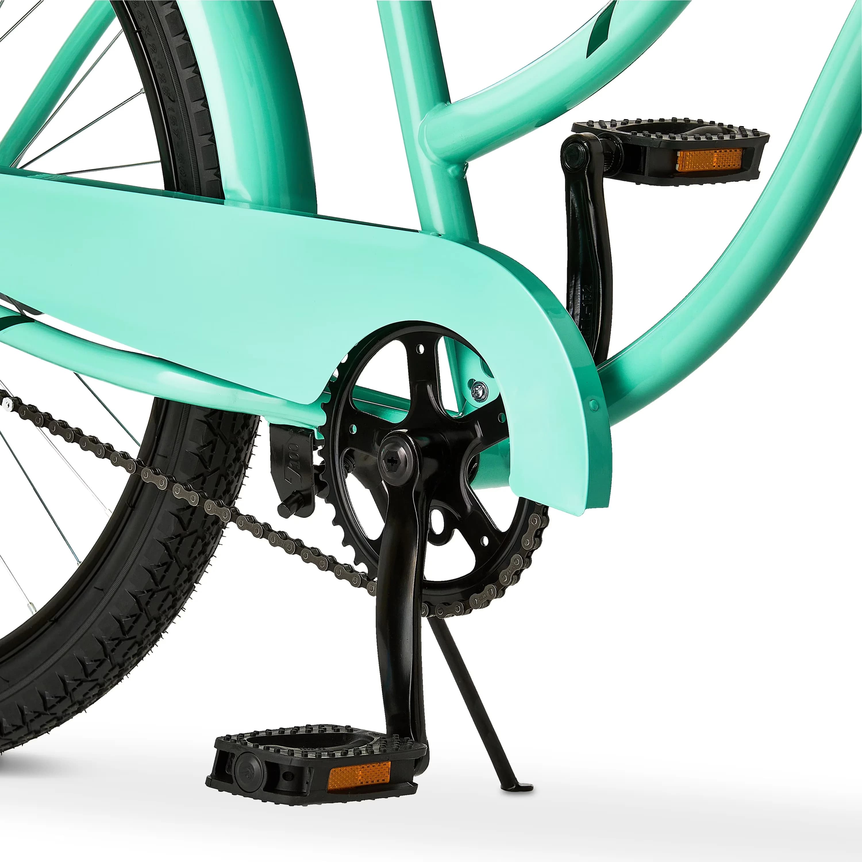 Cruiser Bike Quality with Adjustable Seat Height, Unisex, Sea Green - Green Model BF153C