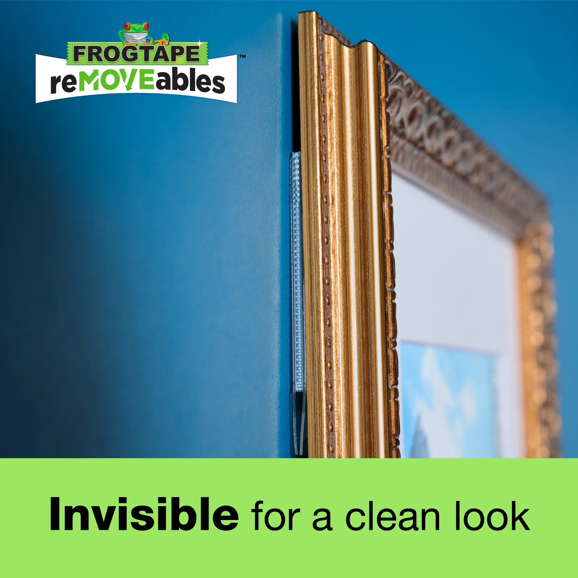 Stylish Damage-Free Hanging with Model Number: 288664, Item Weight: 0.127 LB, Brand: FrogTape - Clear L Model 86E691