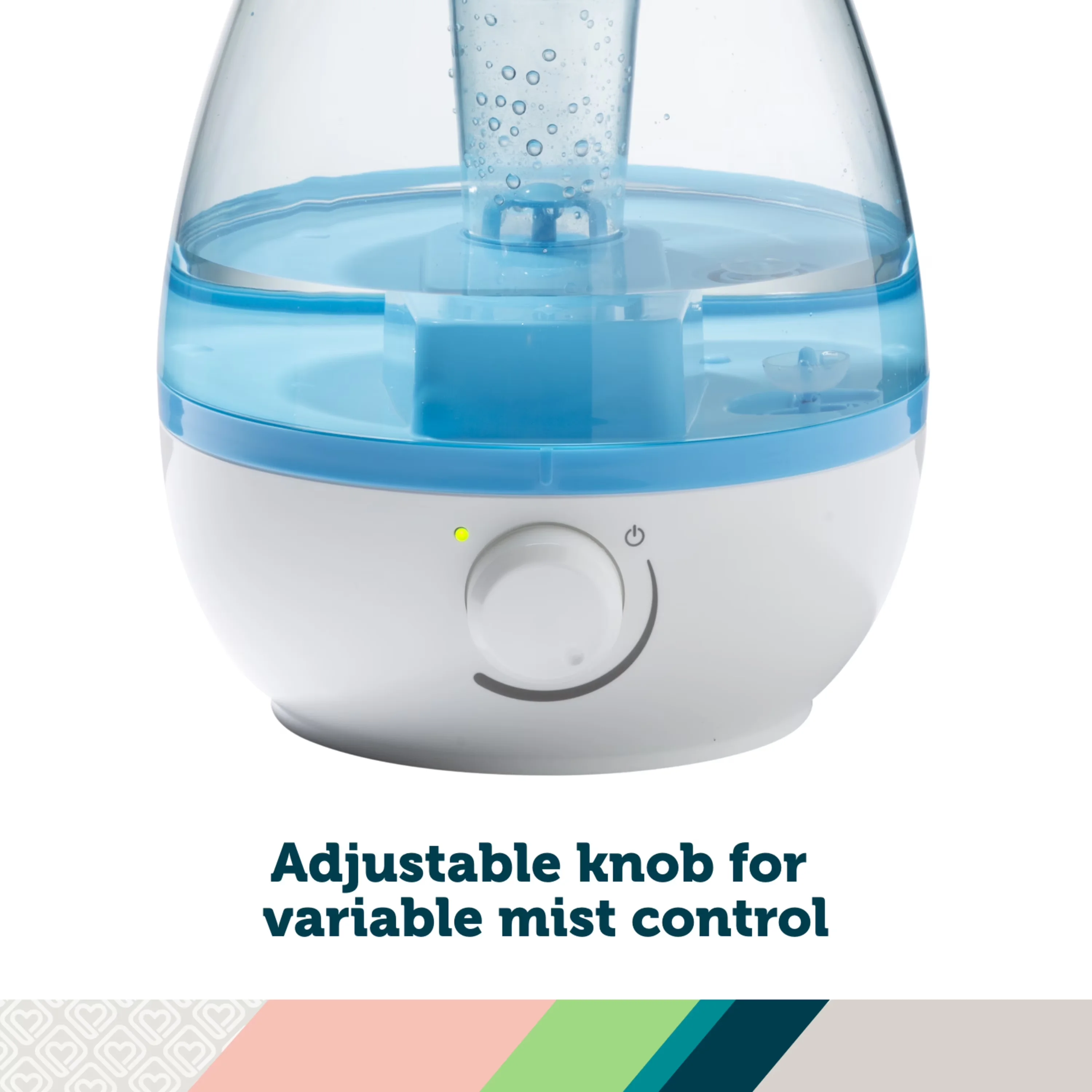Innovative Humidifier with Automatic Shut-Off, Easy-to-clean, filter-free tank - Model 692603
