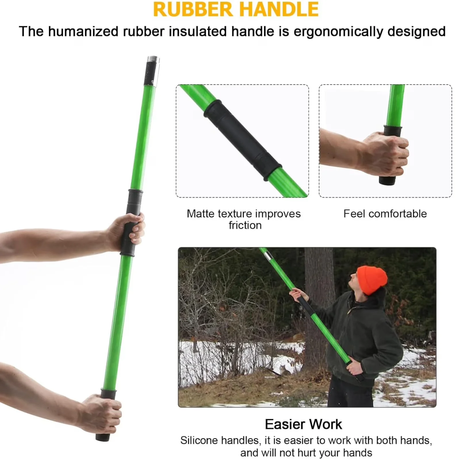 Versatile Pole Saw with Telescoping - Feet - Premium Collection Model B15D6C