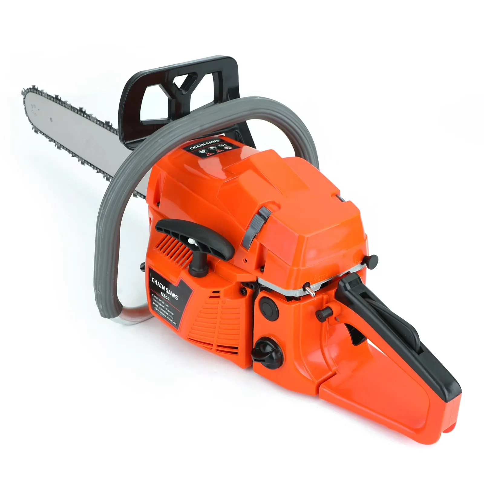 Chainsaw Quality with Automatic Chain Oiler, Chain Brake, Max RPM: 7,500 - Orange Model 06914C