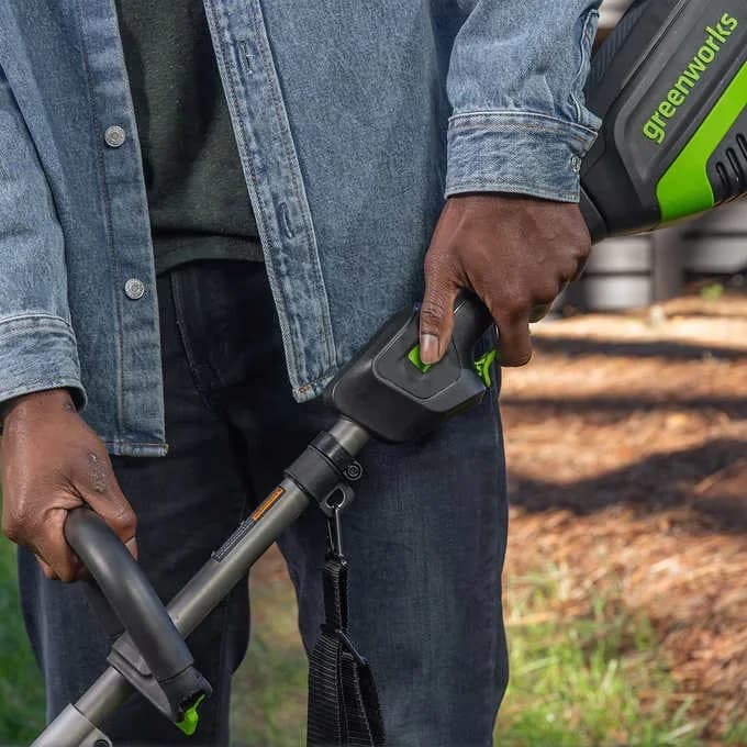 String Trimmer Durable with Battery, 80V, Automatic Line Feed - Green - Satisfaction Guaranteed Model 3E232C