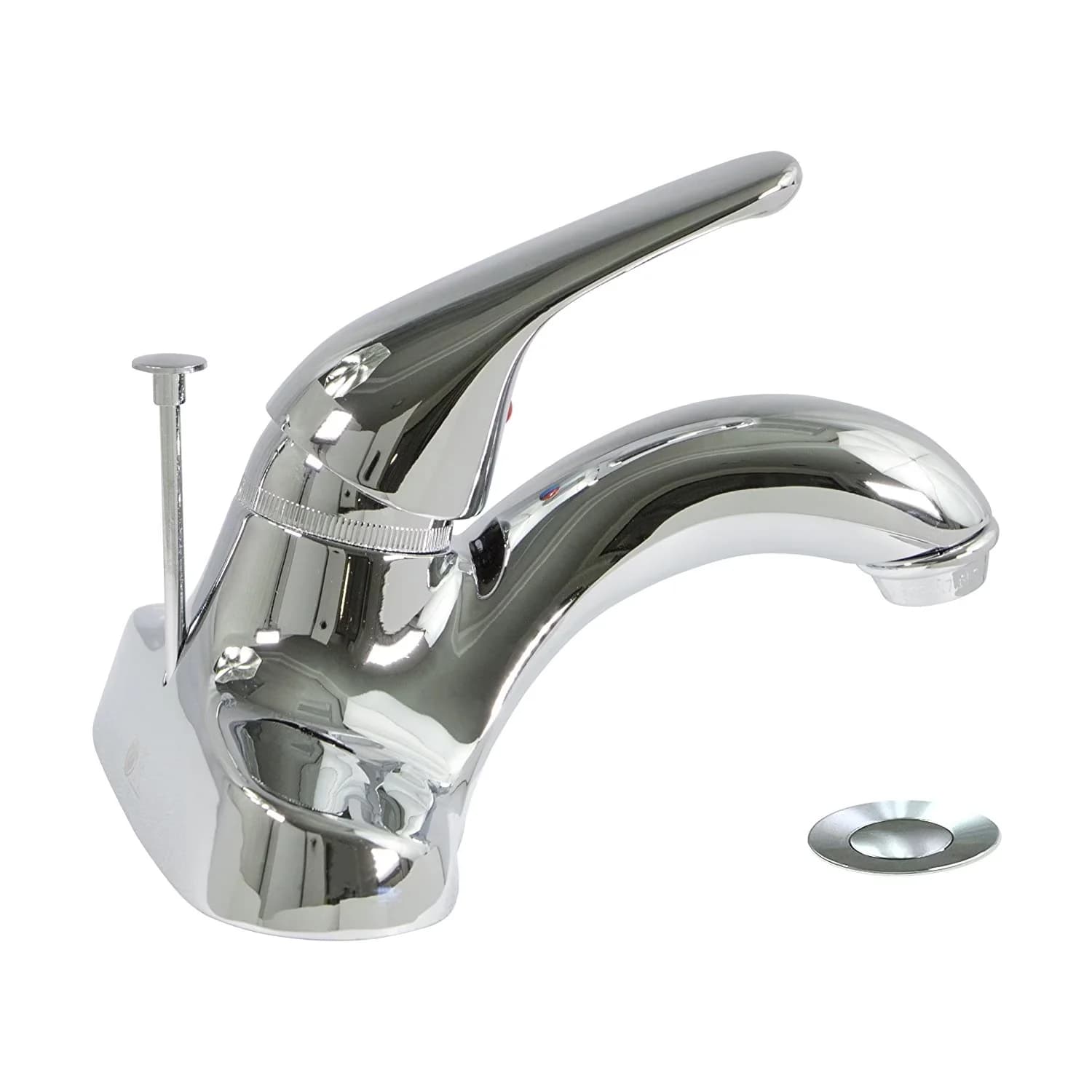 Bathroom Renovation Modern with 17345 Single Loop Handle Lavatory Faucet, UPC approved lead free product, Lead Free - Brass Chrome Model AA96AD