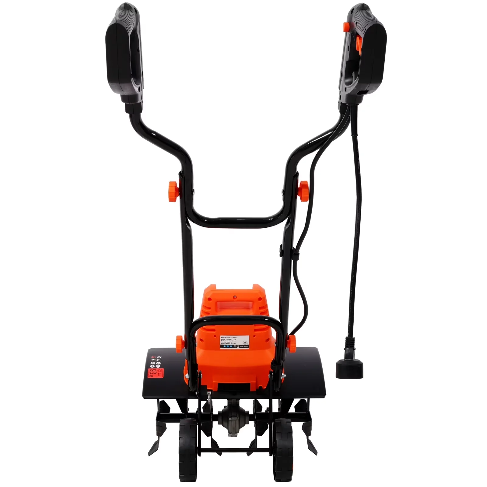 Efficient Trillers Cultivator with Overheat Protection, 13.5AMP Electric Tiller - Model 7A6BD7