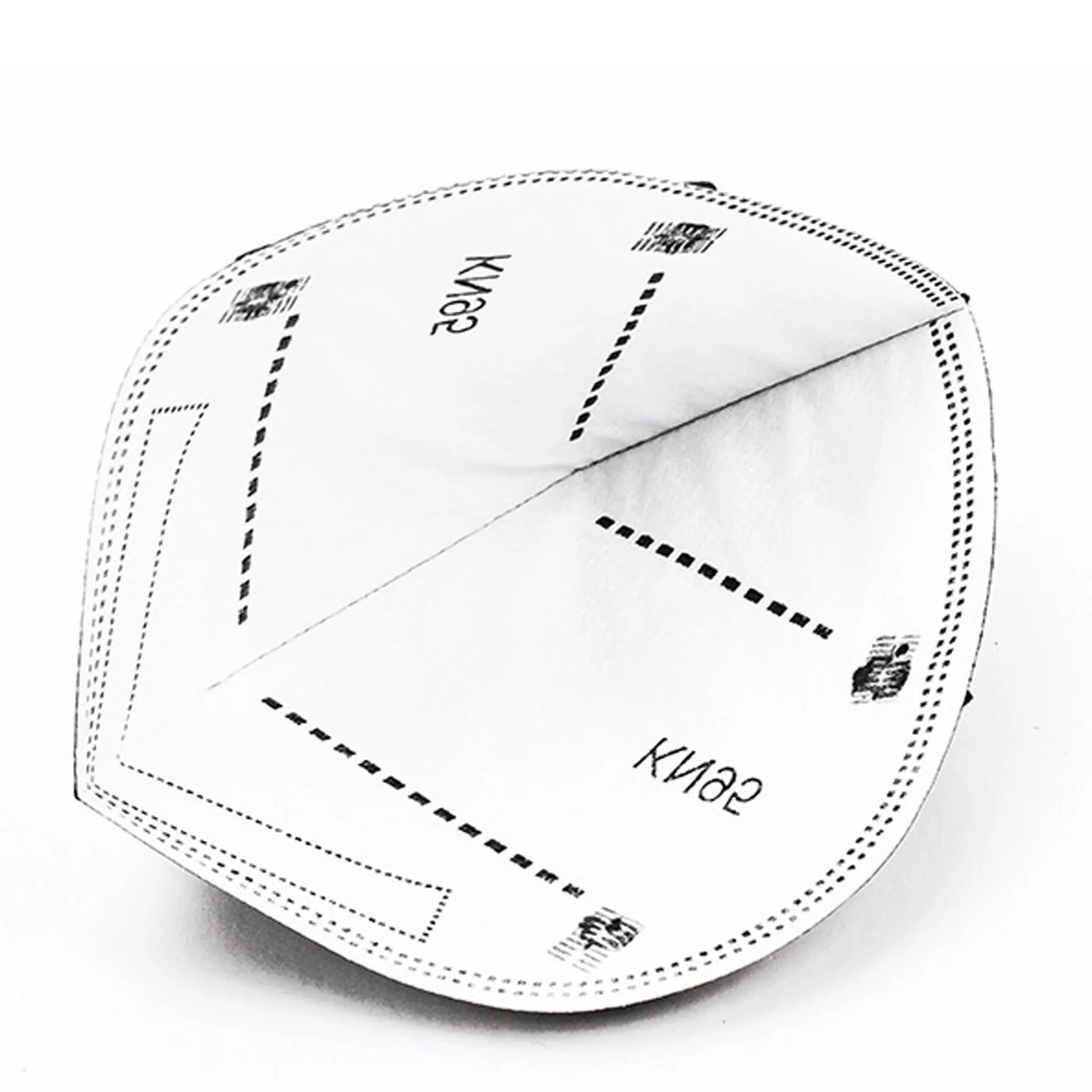 Protective Equipment Compact with 10Pcs KN95 Face Masks, Fish-Shaped Design Face Masks - Model 7AF703
