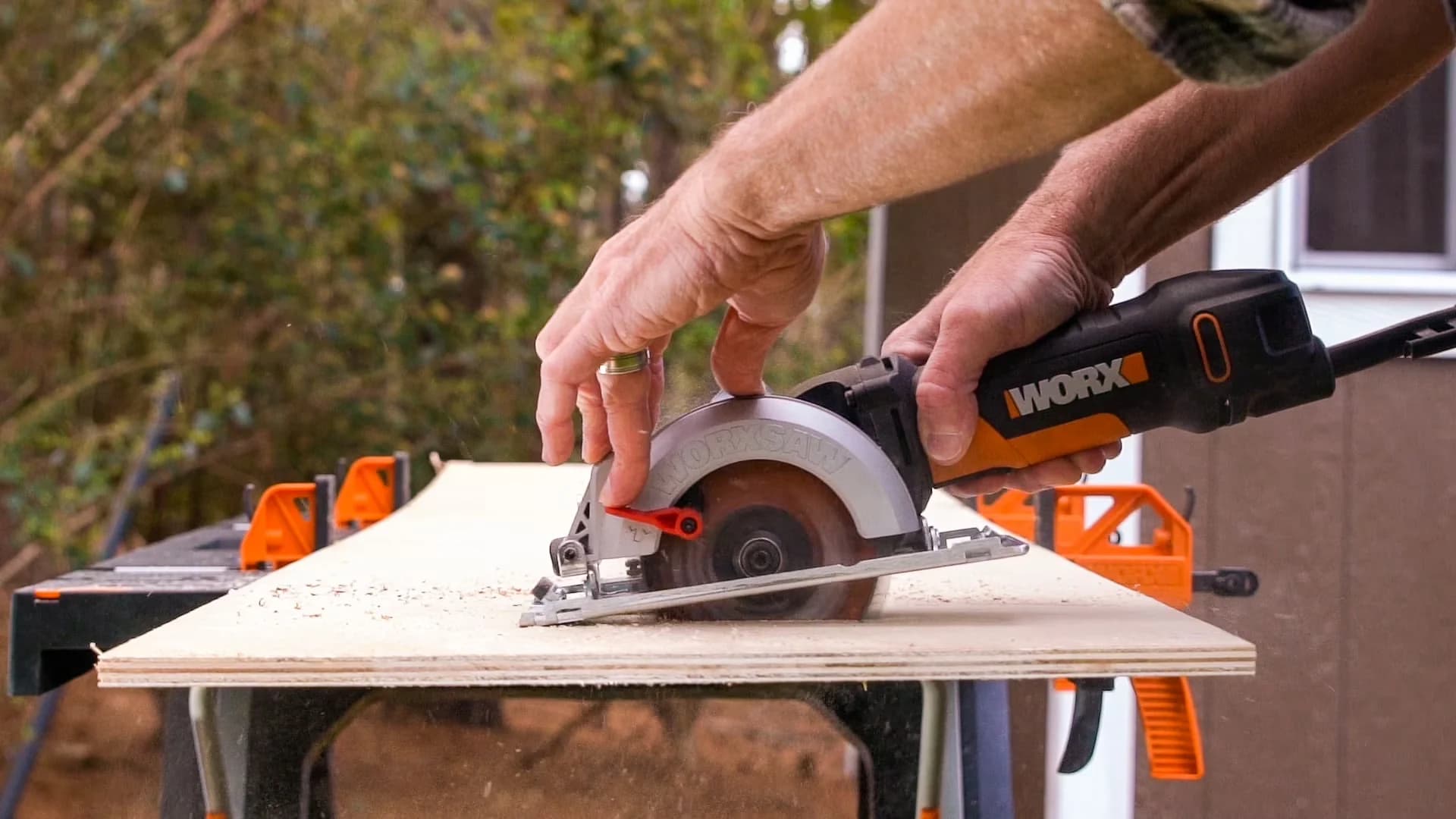Quality Power Saw with Ergonomic Design, Black and Orange - Multicolor Model 01649A