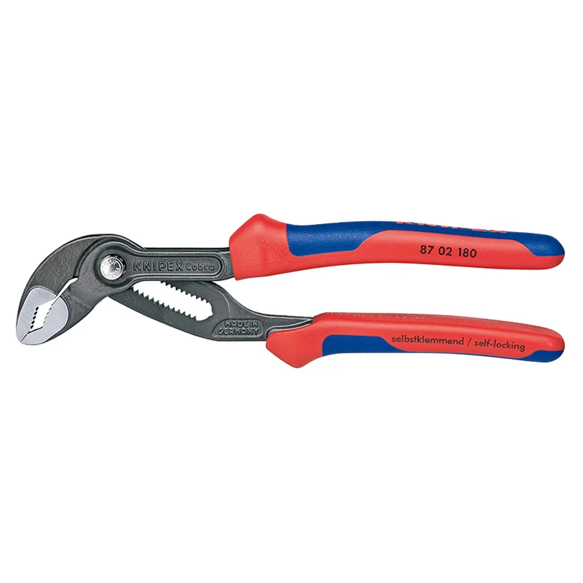 Pro Tool Quality with Self-Locking, 7 1/4-Inch Cobra Pliers, Comfort Grip Handles - Black 7-1/4 inches Model 347498