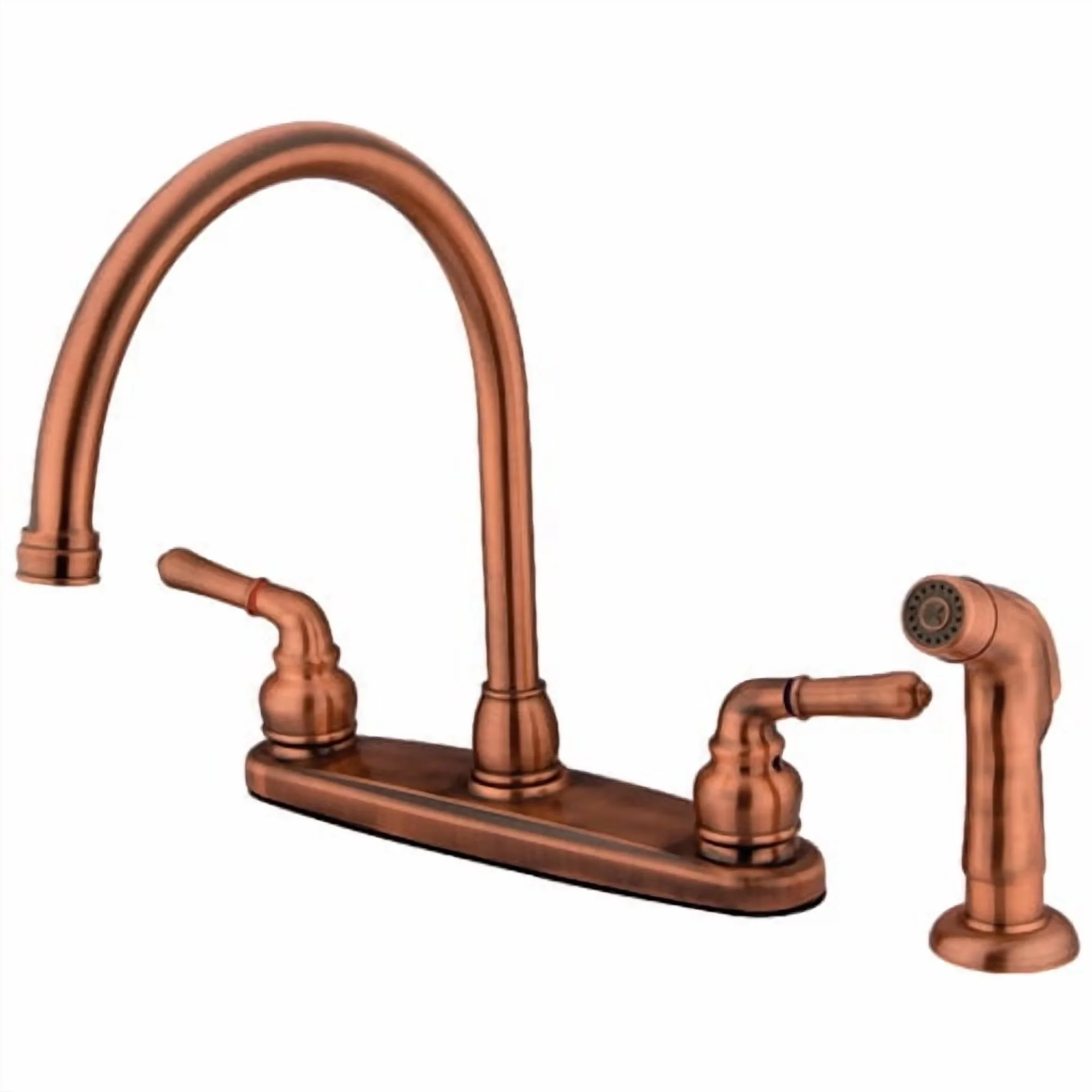 Innovative Kitchen Renovation with 8-5/8" Spout Reach, 5-13/16" Spout Clearance - Gold Brass Model AB8951