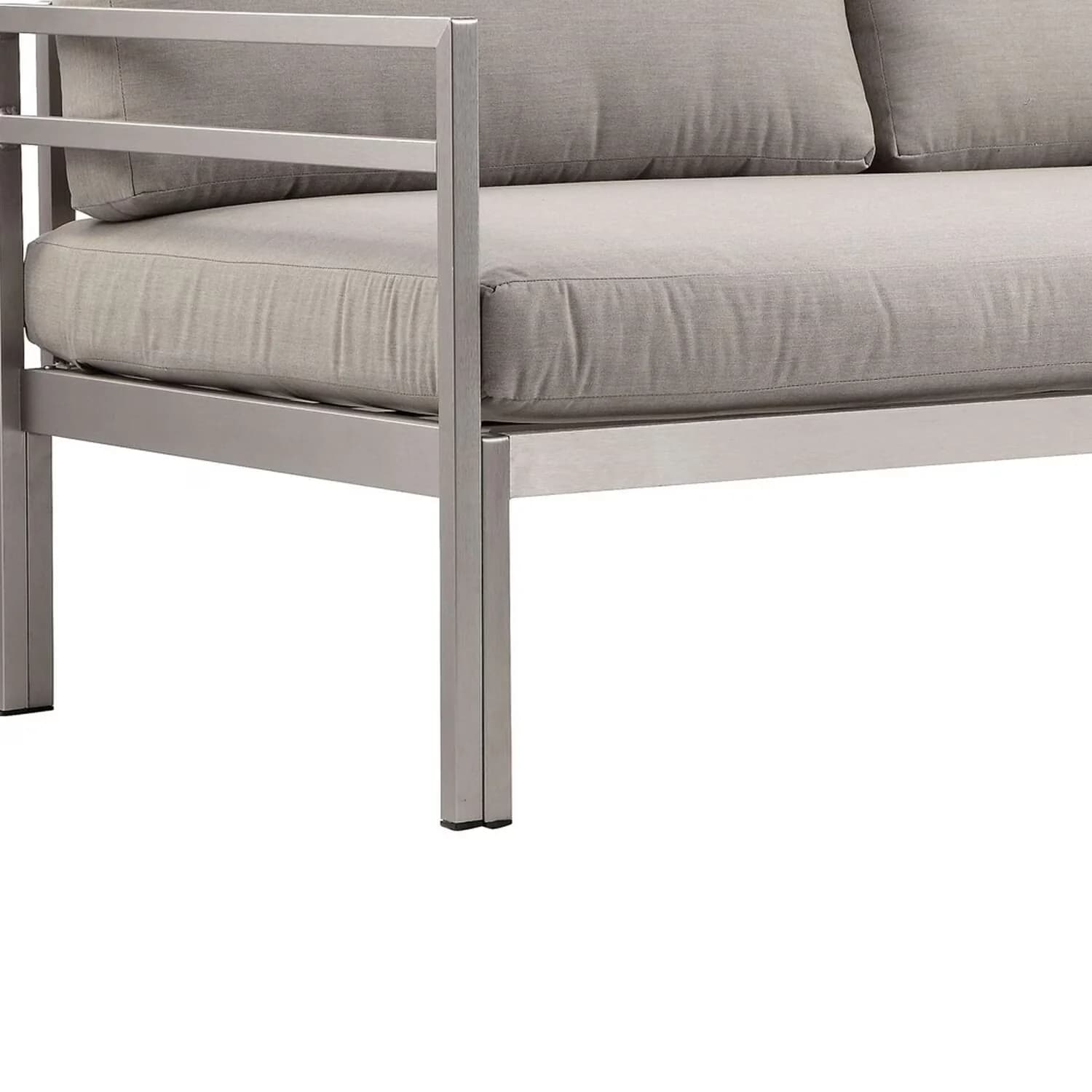 Classic Outdoor Sofas Sectional with Water-Resistant, Modern - Aluminum Model 6CE291