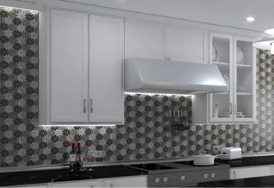 Kitchen Renovation Versatile with Easy Installation - Glass Fresh - Durable Build Model 5BDD95