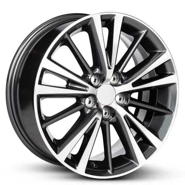 Modern Wheels And Rim with New 16x6.5 inch Wheel - Aluminum Gloss Grey Model 6E5EA4
