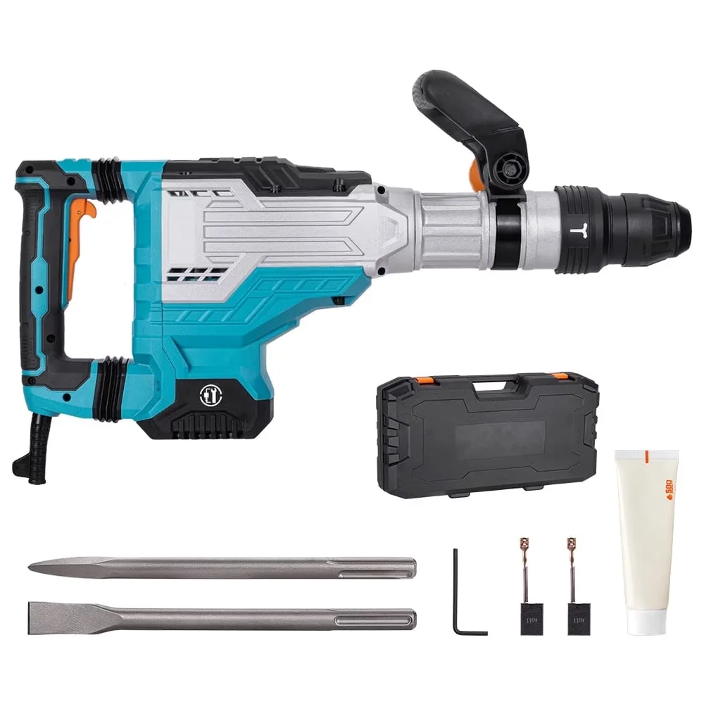 Reliable Drills Driver with 1700W, 360 Degree Adjustable - Silver And Blue 25 lbs Model CF5E79