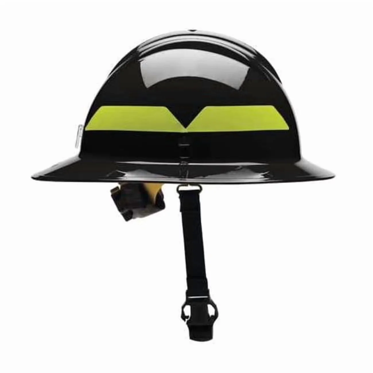 Reliable Protective Equipment with Brim, Color Black - Black Thermoplastic Model 7356EB
