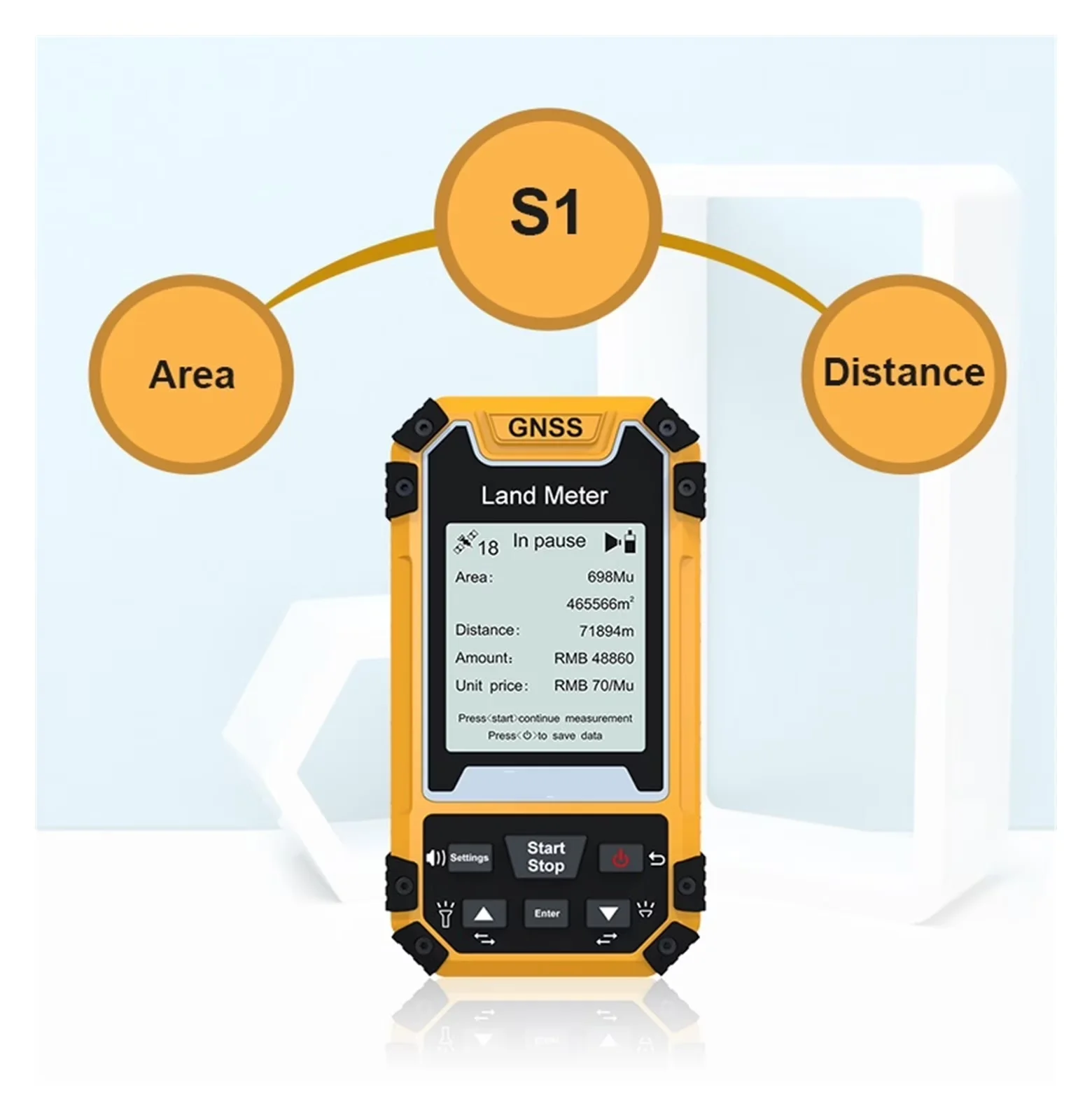 Compact Measuring Layout with Battery, Accurate Measurement, Dimension:117mm*61mm*22mm - Lithium Battery+Aaa Battery Black Model 621E5E