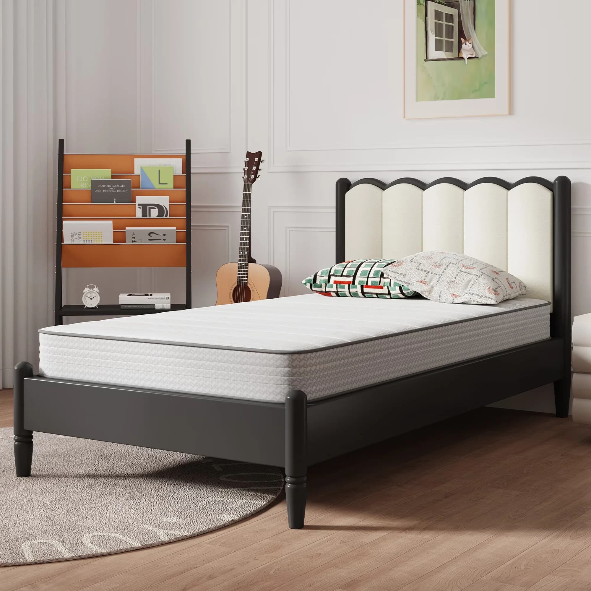 Modern Mattresses Accessory with Breathable Construction, Stain Resistant - Innerspring Model 3590FE