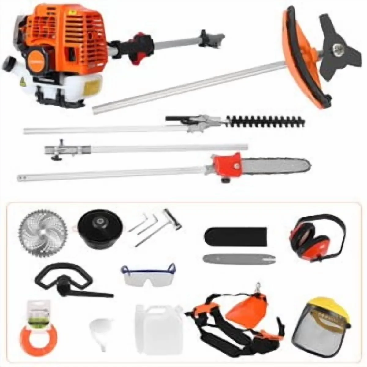 Reliable String Trimmer with Edger Conversion Capable, Bevel Adjustment - Orange Model 1F241D